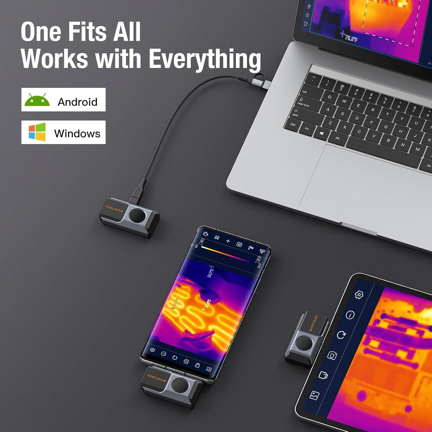 Cámara Térmica Teslong TTM160P 160x120 para Android