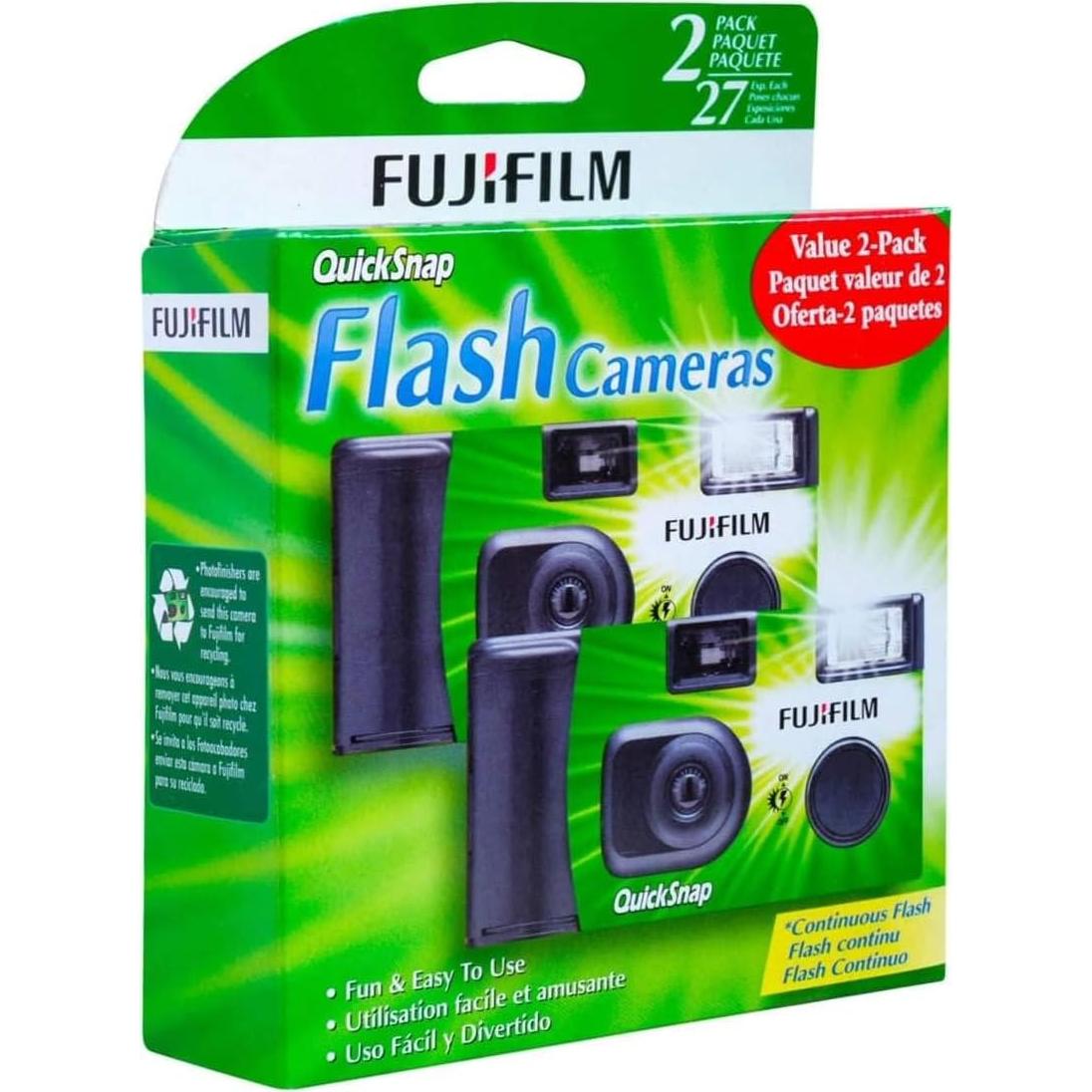 Cámara desechable Fujifilm QuickSnap Flash 400 - 6 unidades