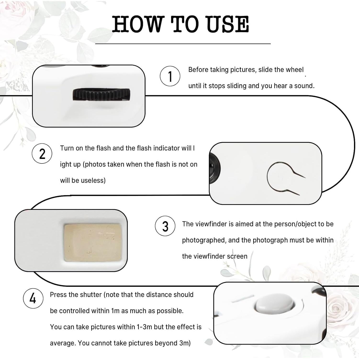 Paquete de 8 Cámaras Desechables con Flash 35mm ISO 200