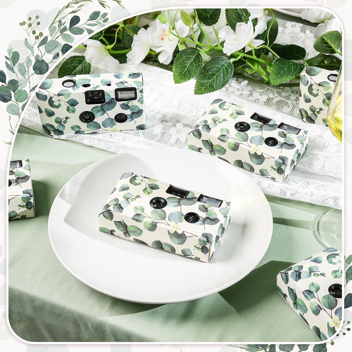 8 Cámaras Desechables Kanayu con Flash 35mm para Bodas