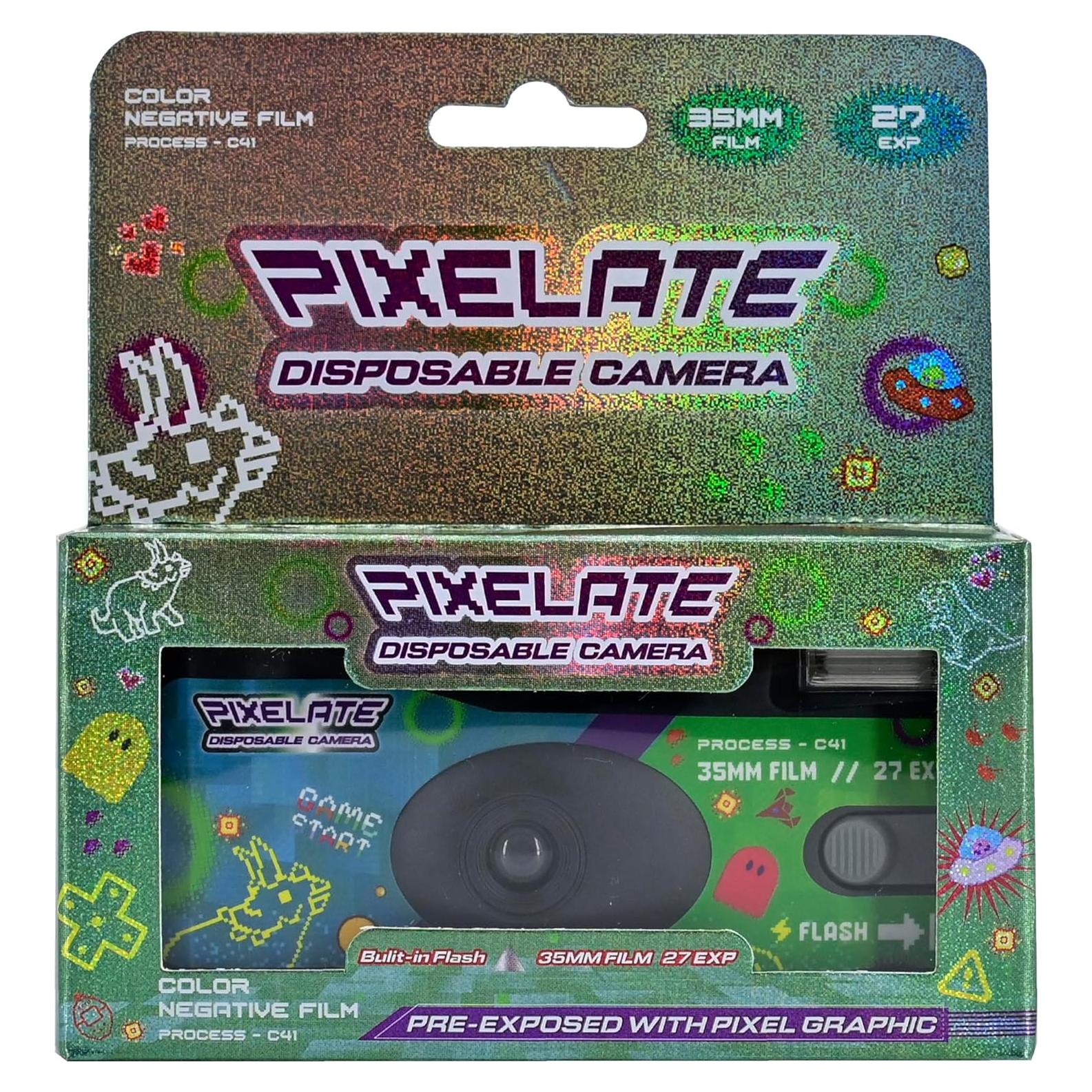 Cámara desechable RETOCOLOR Pixelate 35mm ISO400 27EXP