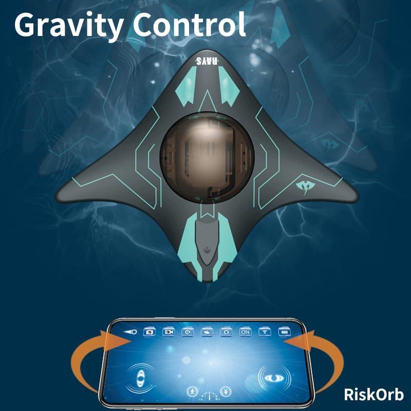 Barco RC RiskOrb con Cámara Submarina Impermeable 480P HD