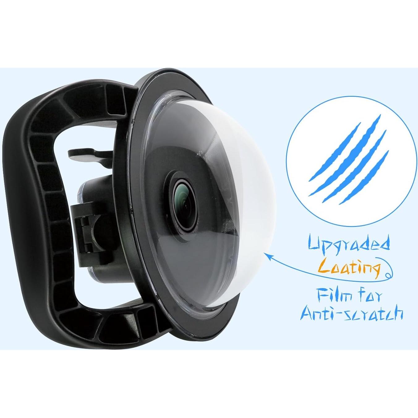 Puerto de cúpula SHOOT para cámara Insta360 Ace Pro, 30M