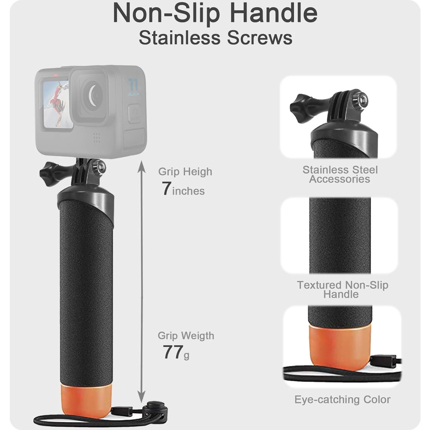 Funda Impermeable FitStill para GoPro Hero 8 Black con Filtros