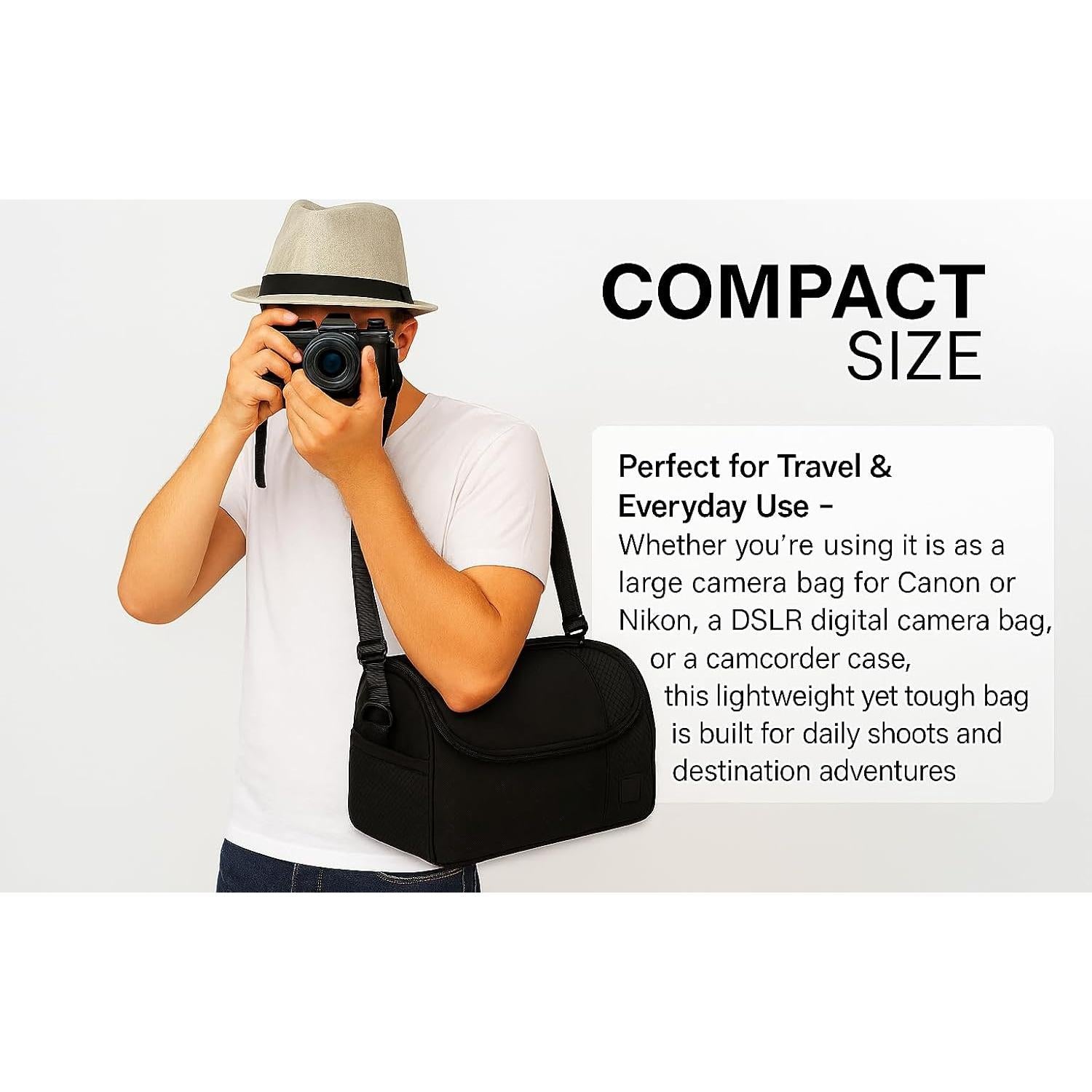 Bolsa Acolchada para Cámara Digital Grande eCostConnection