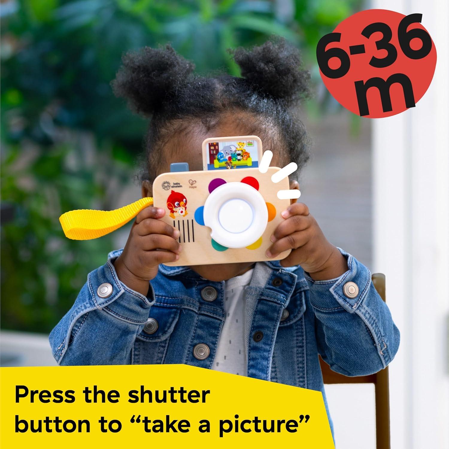 Cámara de Juguete Learning Lens Baby Einstein + Hape 6 Colores