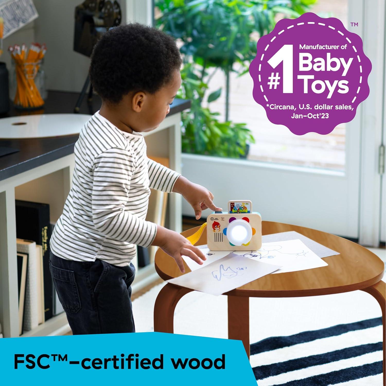 Cámara de Juguete Learning Lens Baby Einstein + Hape 6 Colores