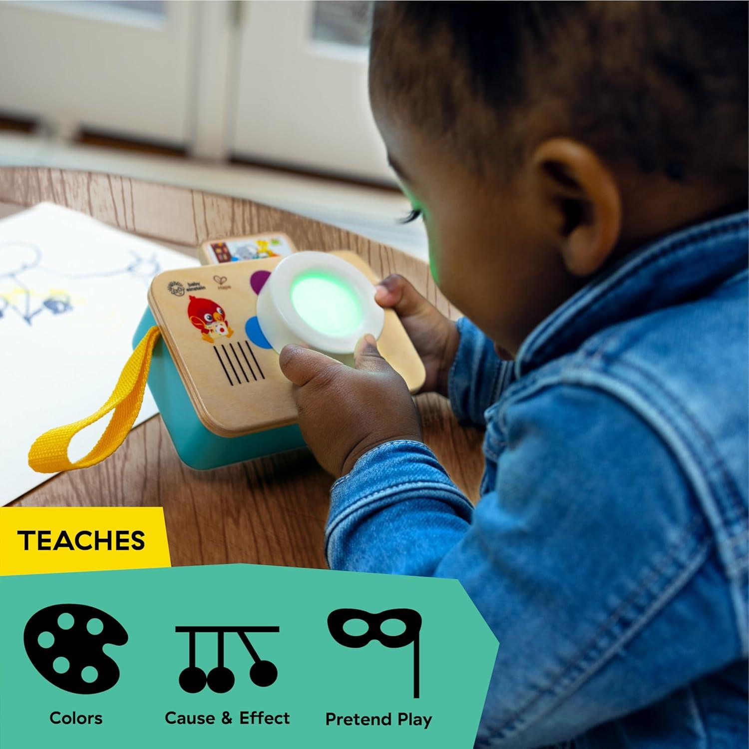 Cámara de Juguete Learning Lens Baby Einstein + Hape 6 Colores