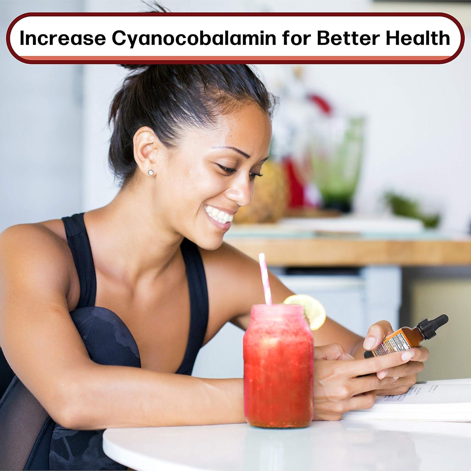 Gotas Líquidas de Vitamina B12 SBR Nutrition 3000mcg 60 Porciones