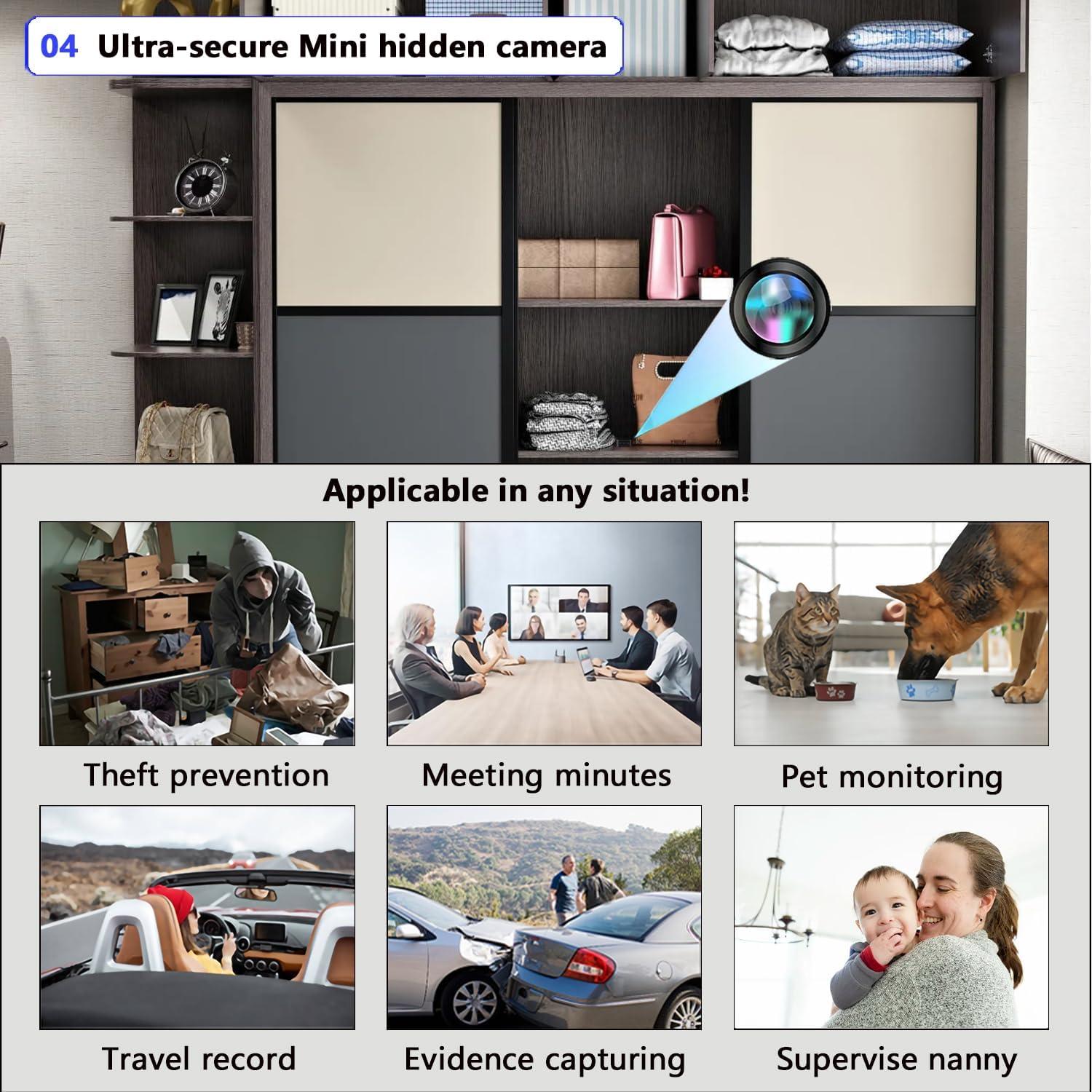 Cámara Espía Mini 1080P Shen Zhen - Seguridad Interior/Exterior