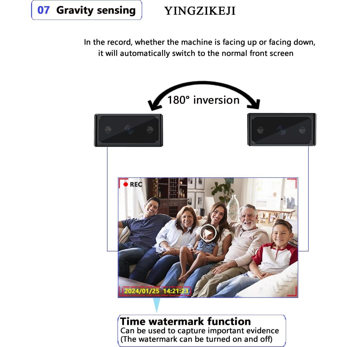 Cámara Espía Mini 1080P Shen Zhen - Seguridad Interior/Exterior