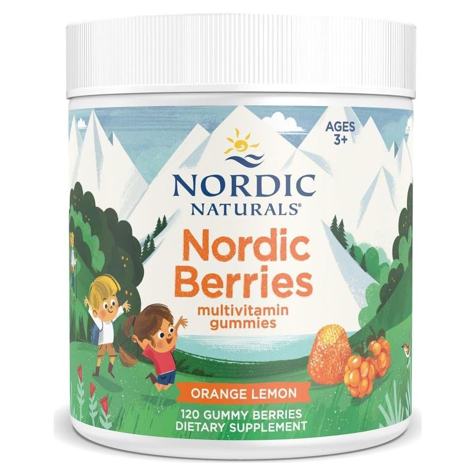 Bayas Nórdicas Gummy Multivitamínico Nordic Naturals 120 Unidades