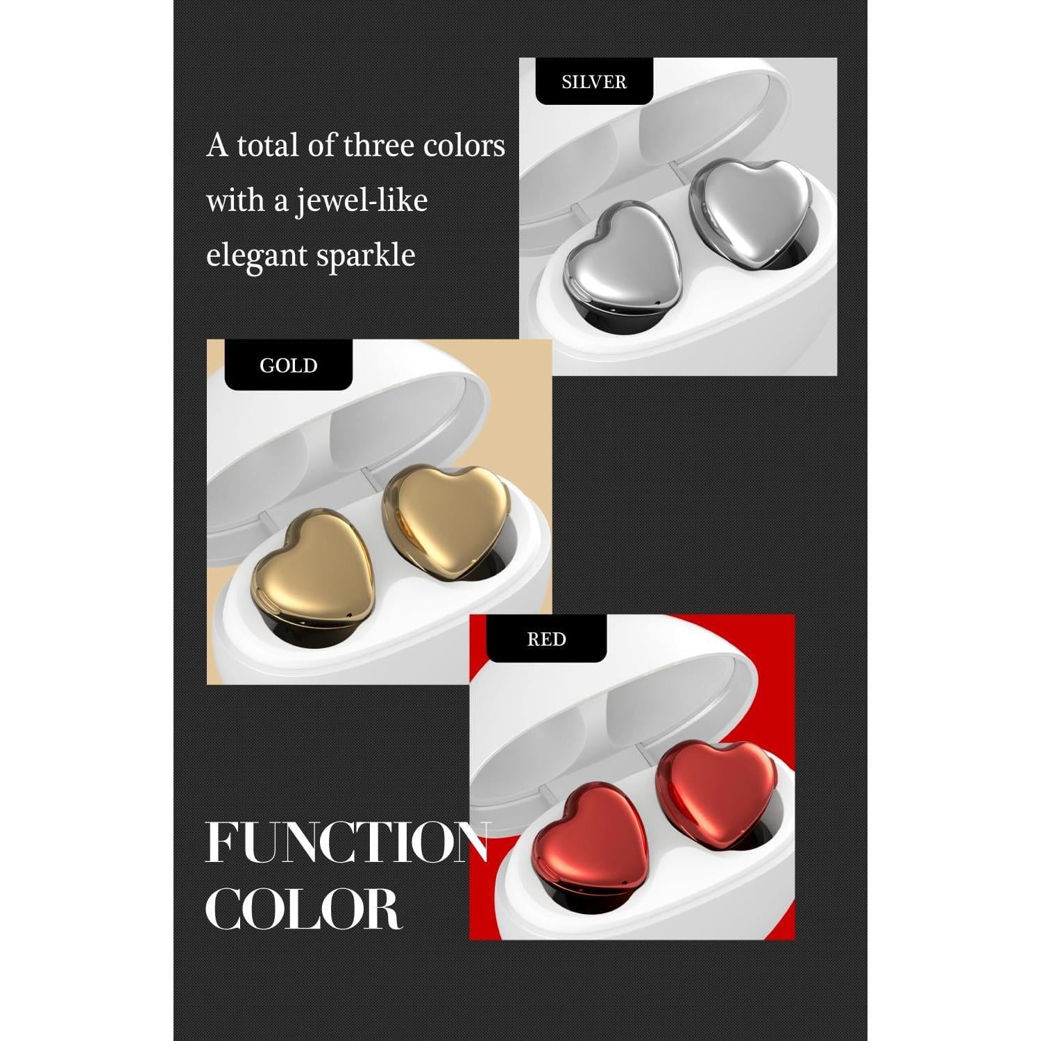 Auriculares Inalámbricos AVIOT TE-I3 Corazón Oro Bluetooth 5.3