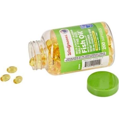 Aceite de Pescado Mejor Nutrición 1200 mg 200 Cápsulas Blandas