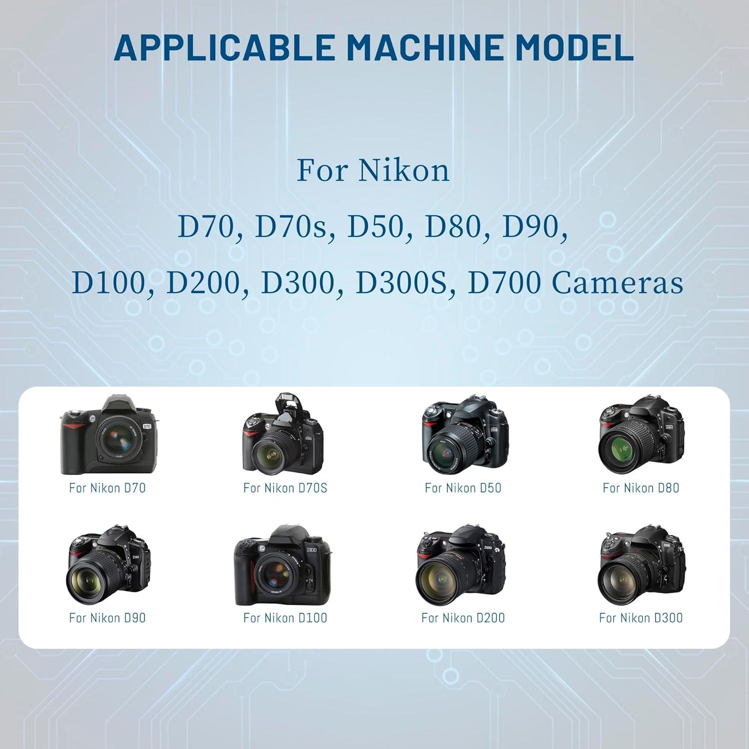 Paquete de 2 Baterías EN-EL3e y Cargador Dual USB-C Nikon