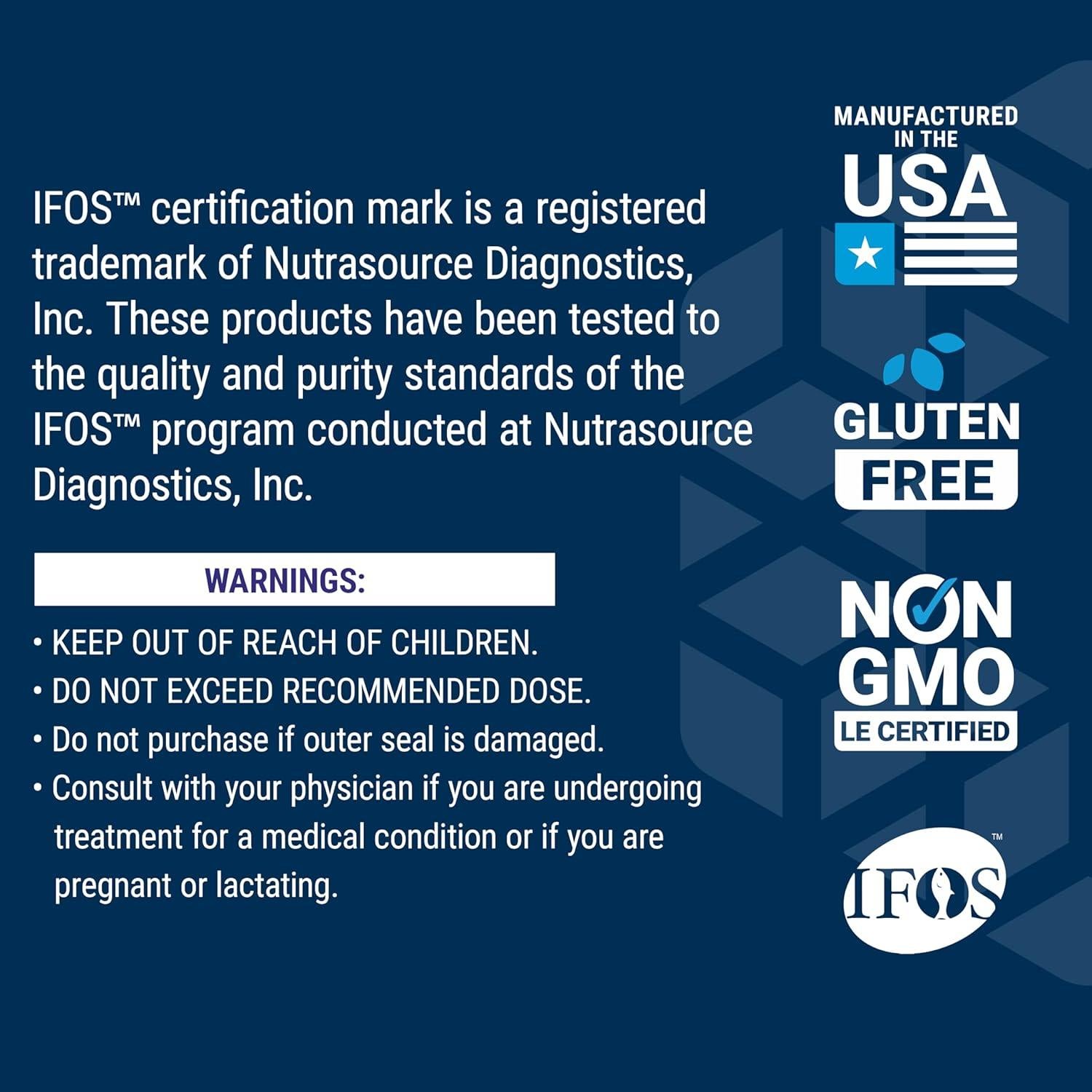 Life Extension Super Omega-3 EPA/DHA Aceite de Pescado 60 Cápsulas