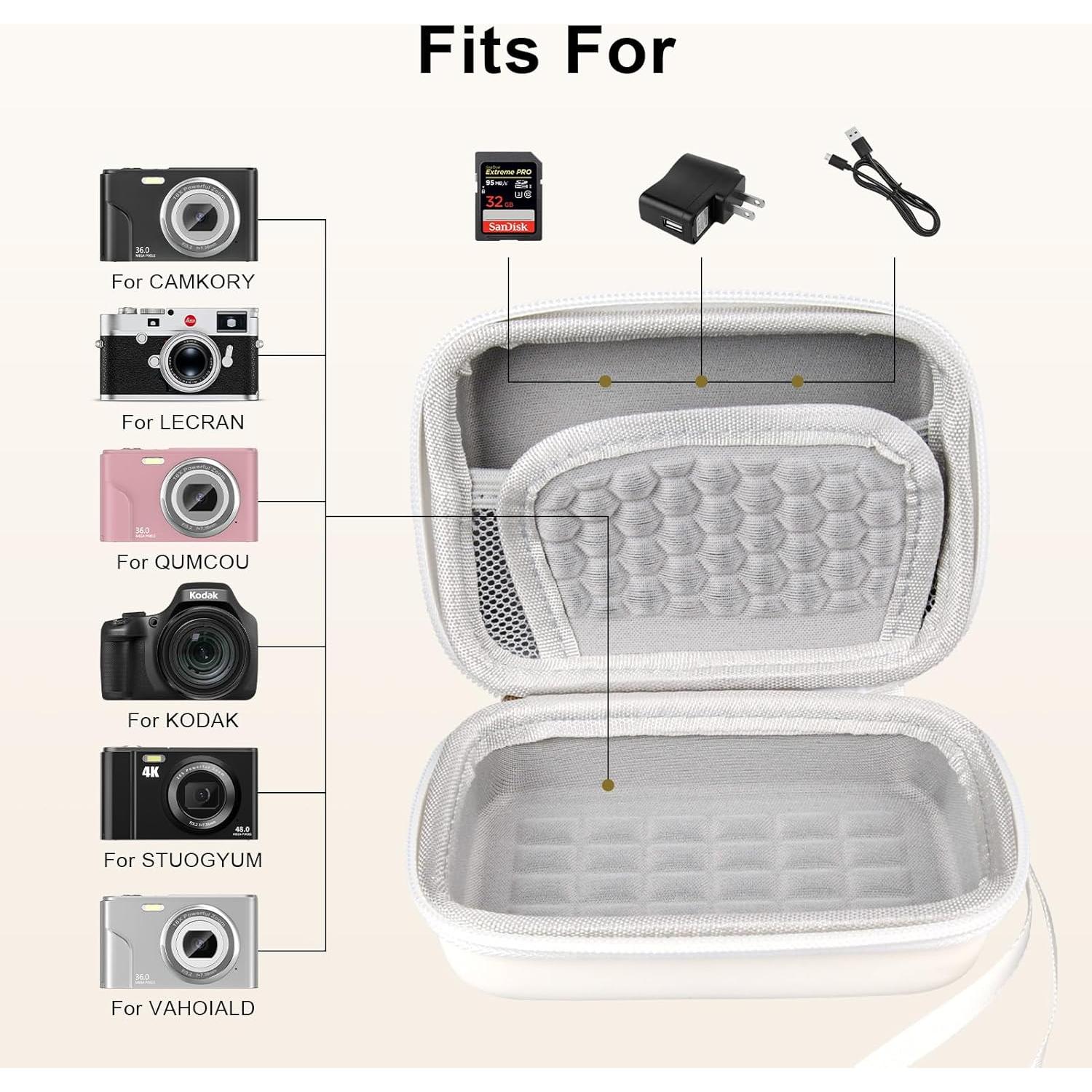 Funda de cámara digital EVA para KODAK PIXPRO y Canon