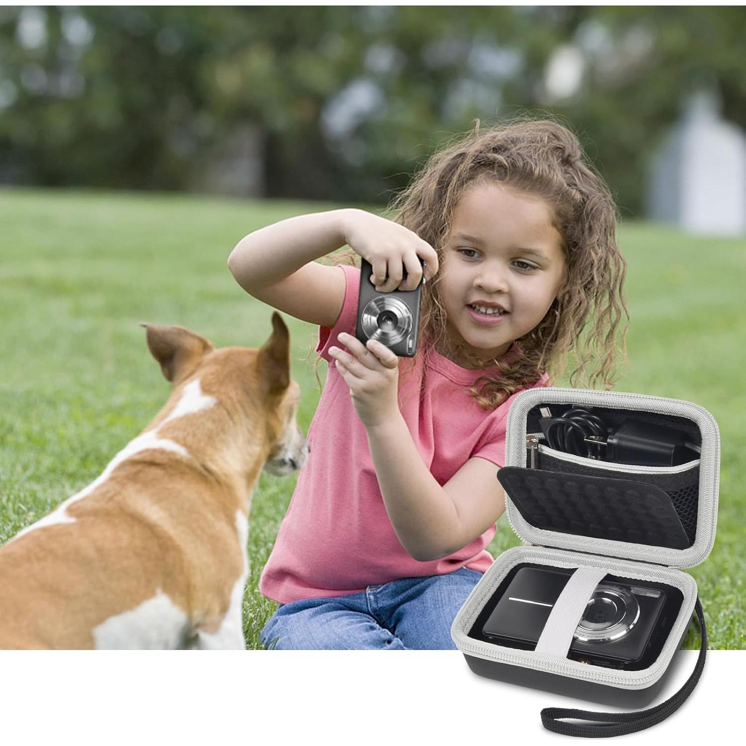 Funda de Cámara Compacta Boobowl para KODAK y Canon - Negro