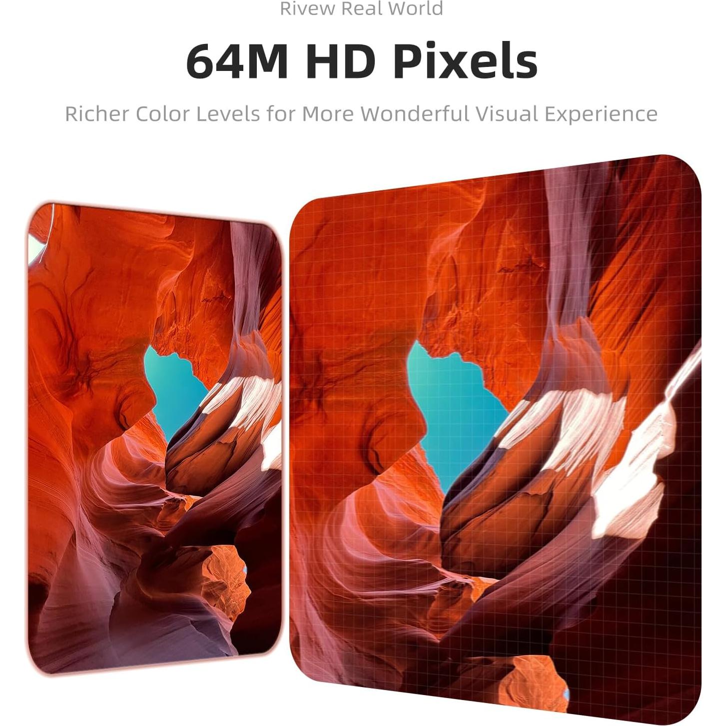 Cámara Digital Ordro G700 4K 64MP Pantalla Táctil 3" Zoom 12X