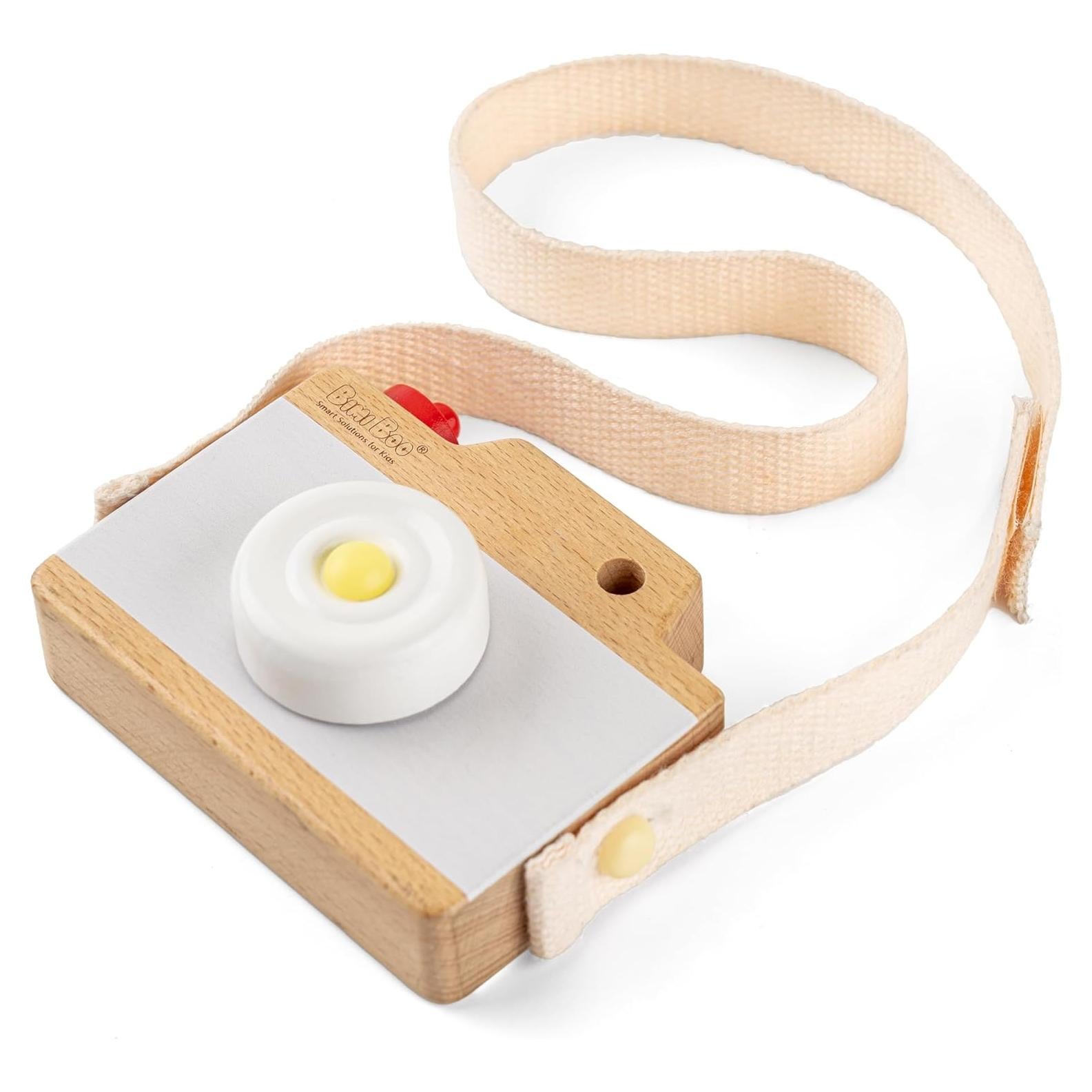 Cámara de Madera Bimi Boo para Bebés - Juguete Retro Seguro