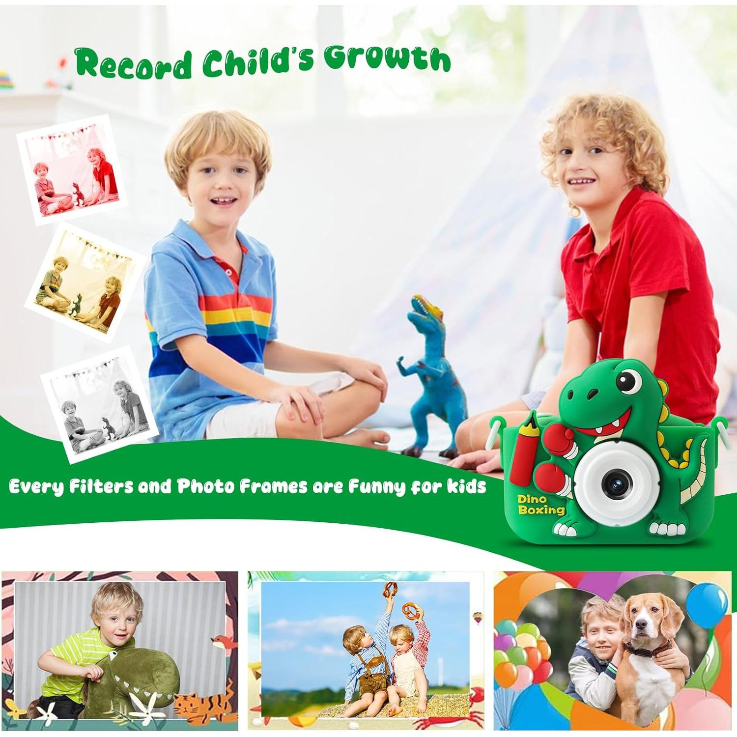 Cámara Digital para Niños SHZYGQ RY-KLXJ 48MP 1080P HD