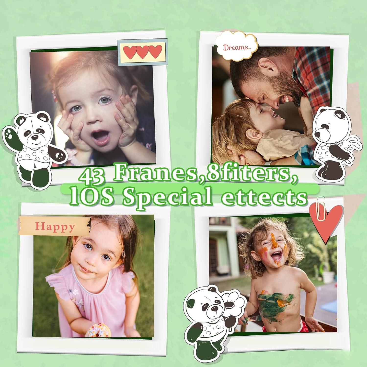 Cámara Digital para Niños SUZIYO SZY018 1080P Verde con Soporte