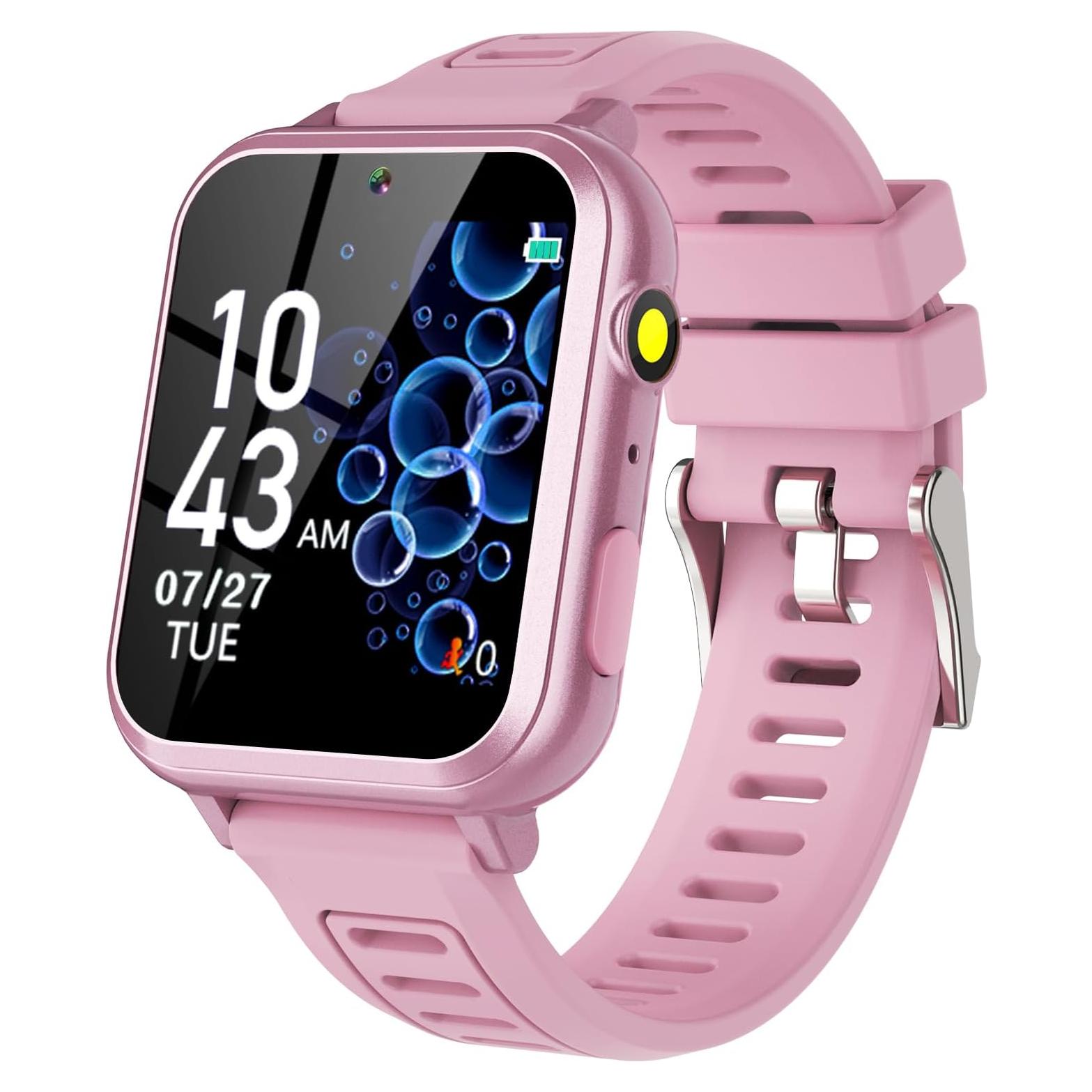 Reloj Inteligente para Niños Wiszodet Rosa 1.54" Pantalla Táctil