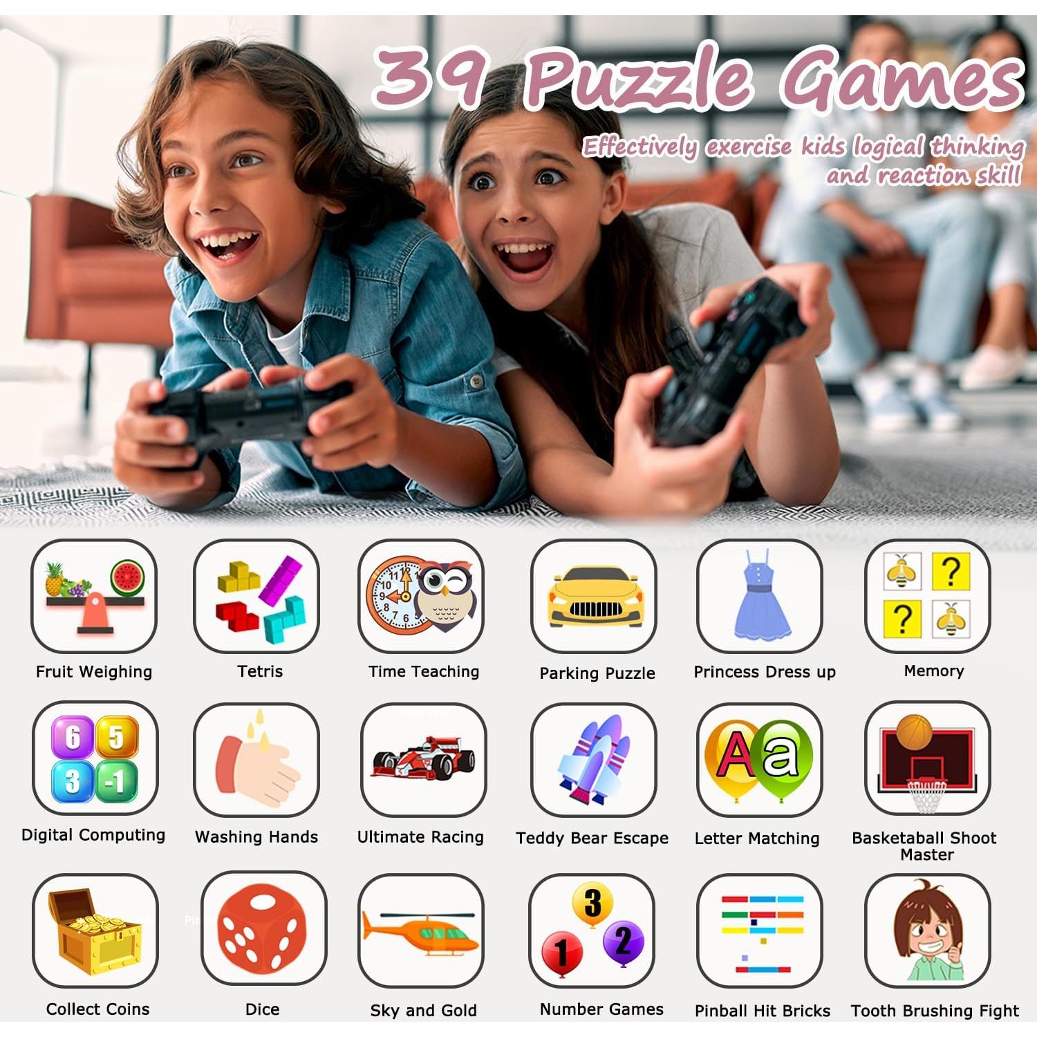 Reloj Inteligente para Niños Wiszodet Rosa 1.54" Pantalla Táctil