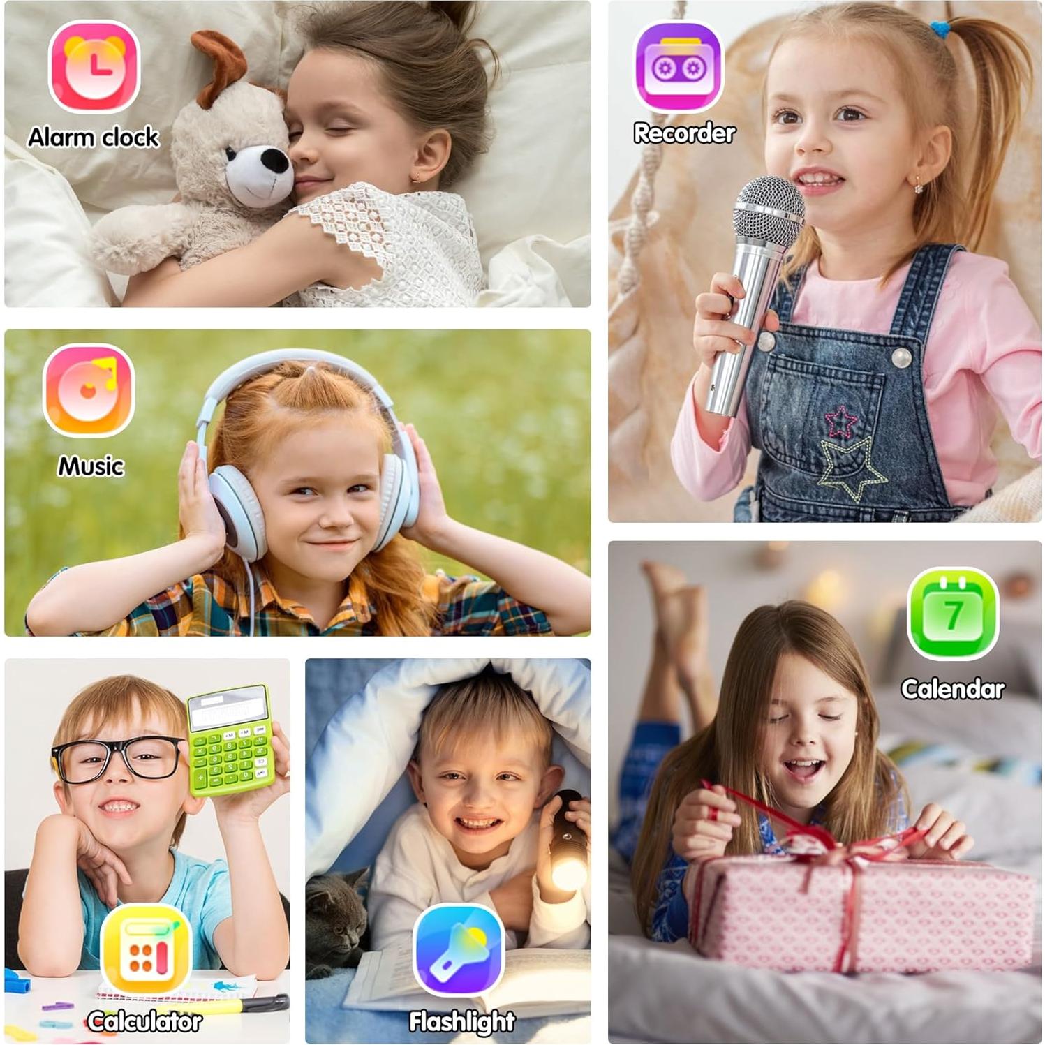Reloj Inteligente para Niños Wiszodet Rosa 1.54" Pantalla Táctil