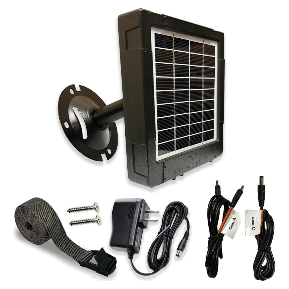 Paquete Energía Solar Fauna Elusiva REAKTOR 2W 12V 6V