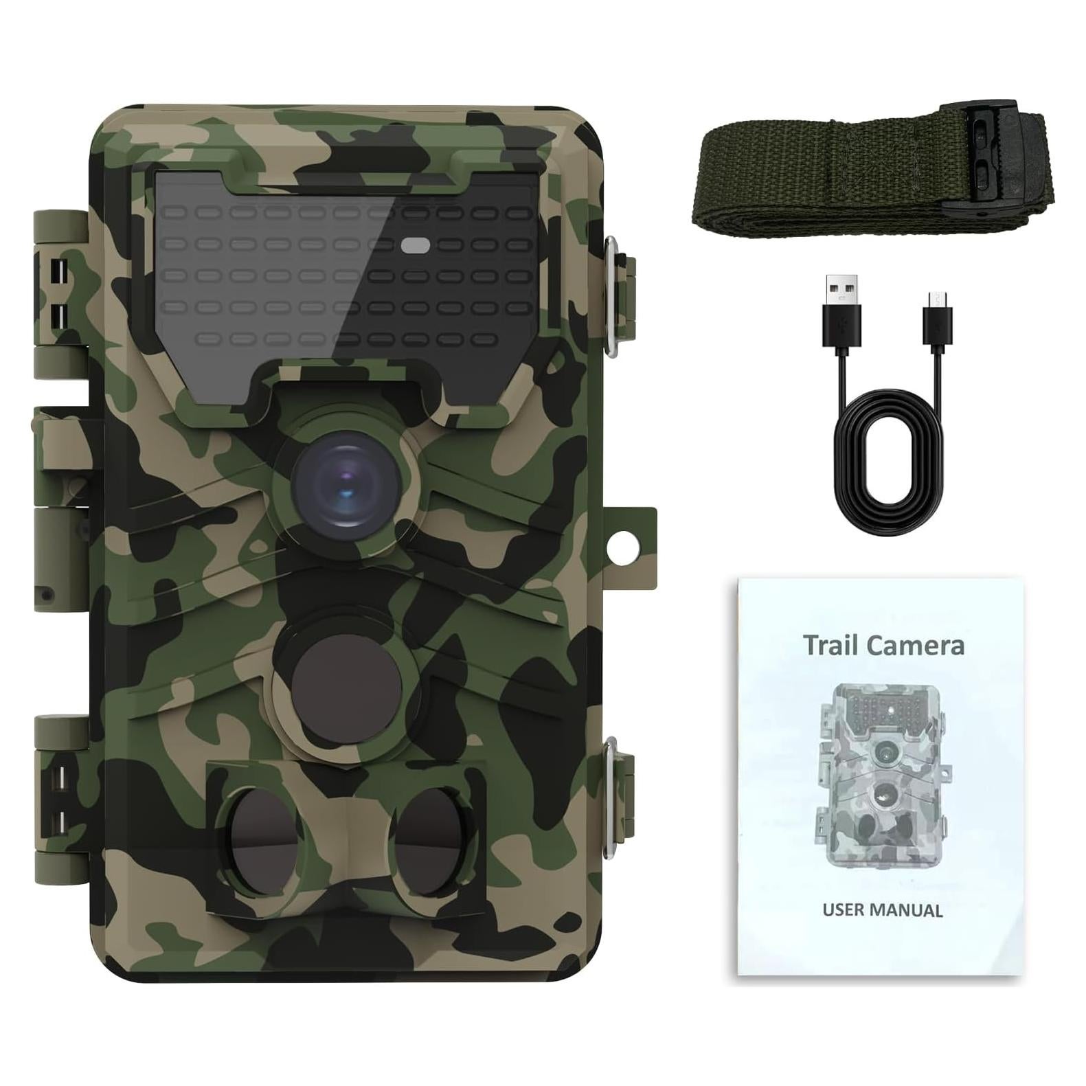 Cámara de sendero KaiNicker 24MP 1080p visión nocturna IP66