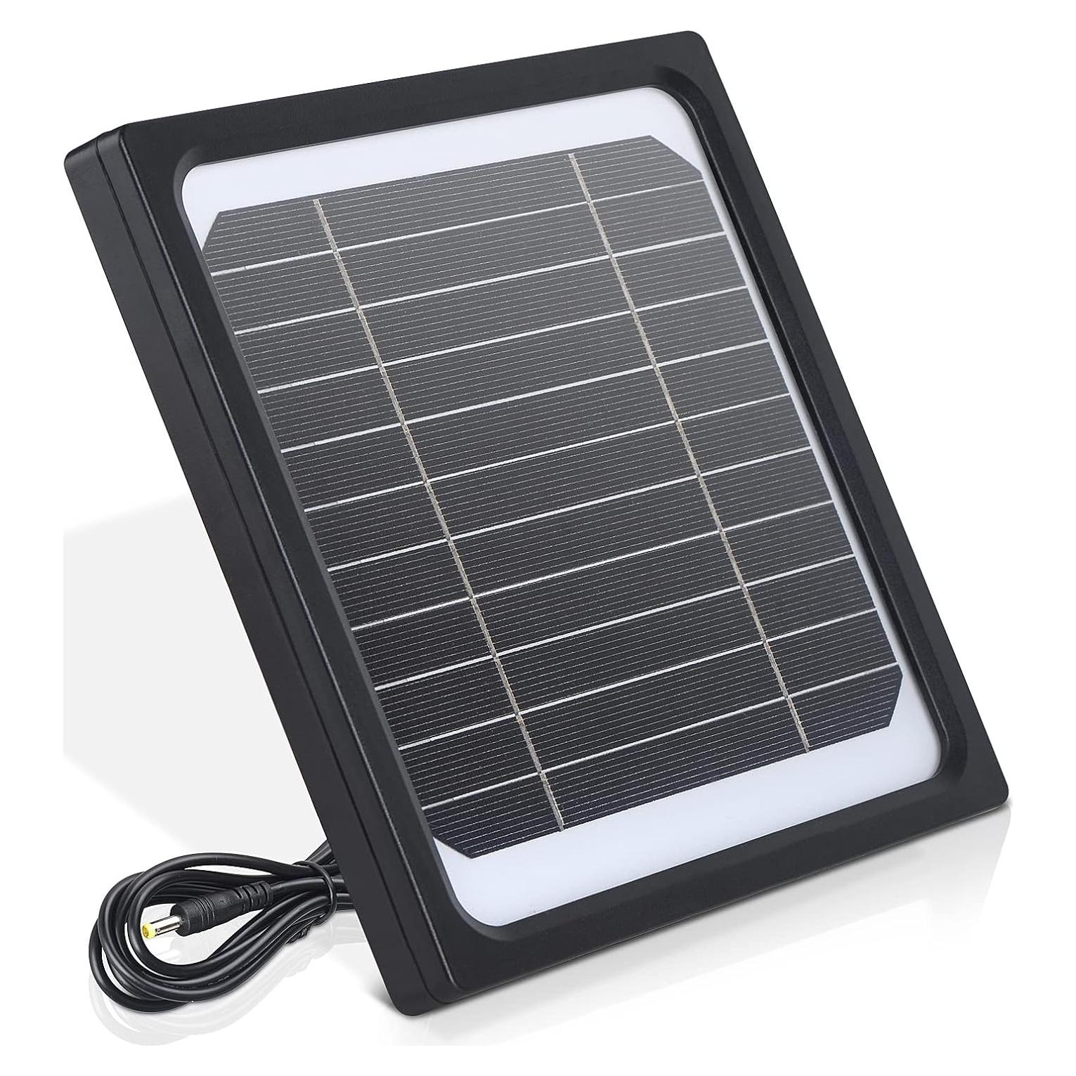 Panel Solar 5W 12V Dosarzo con Batería 5200mAh IP65