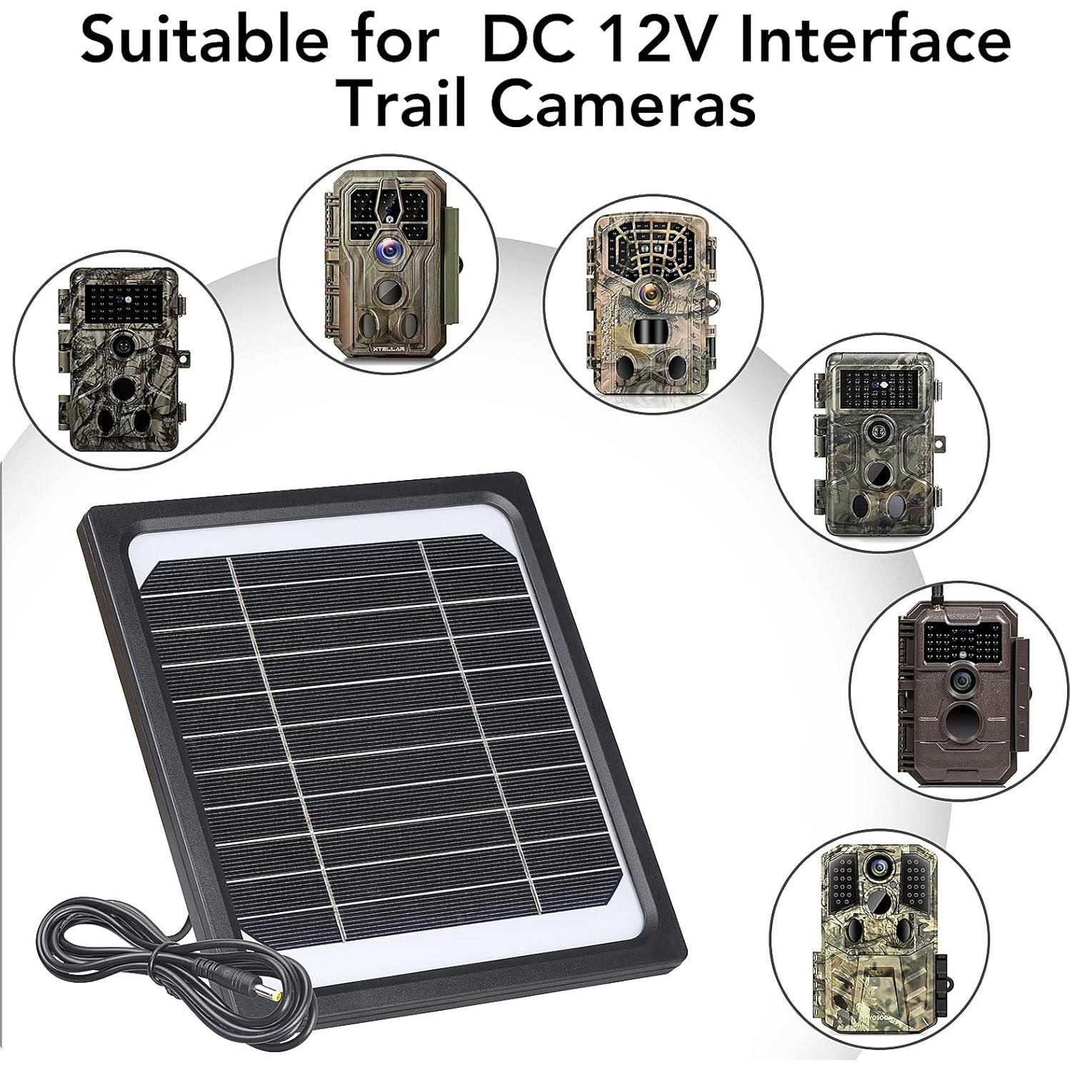 Panel Solar 5W 12V Dosarzo con Batería 5200mAh IP65