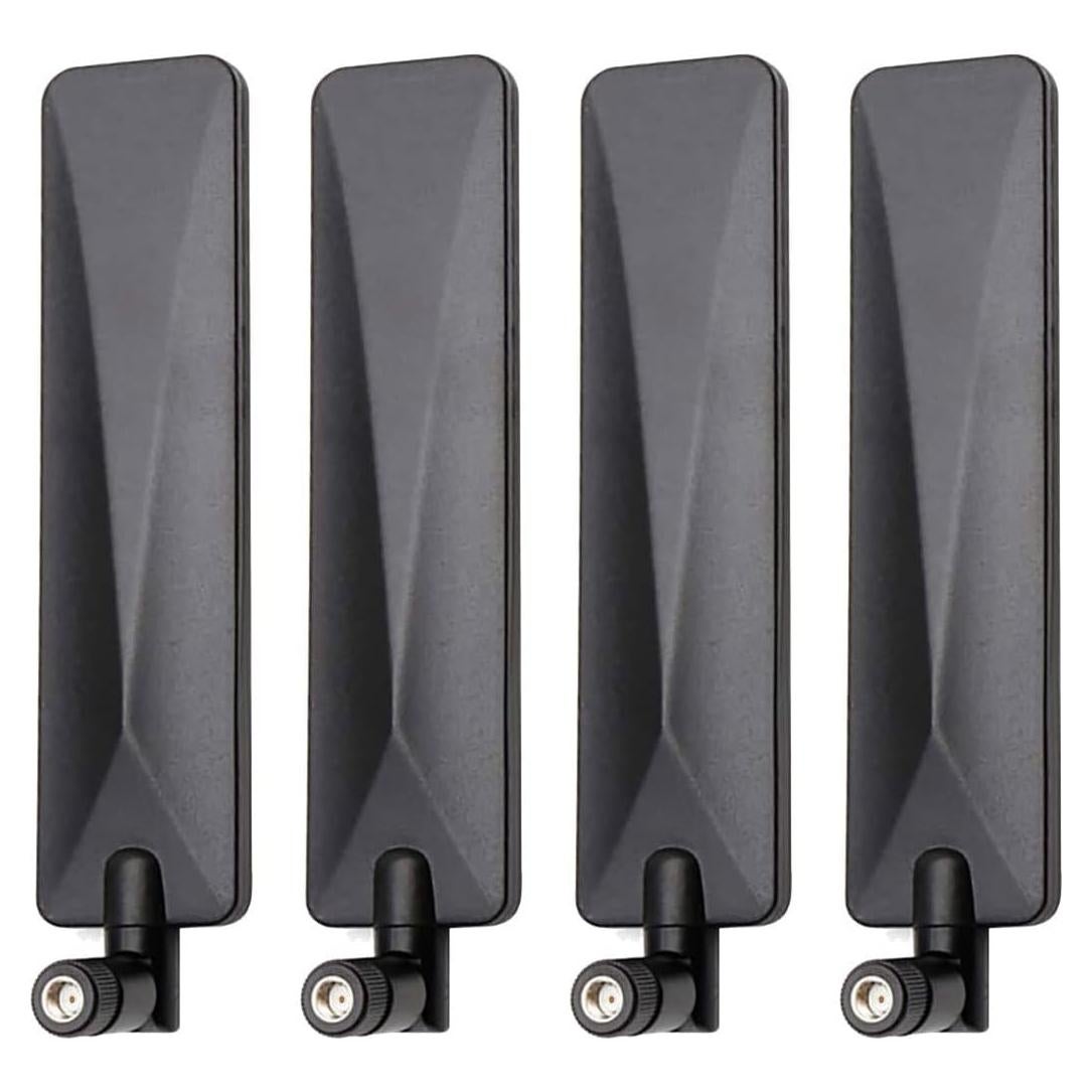 Antena de Cámara de Trail Bingfu 4G LTE 9dBi RP-SMA Macho - Paquete de 4