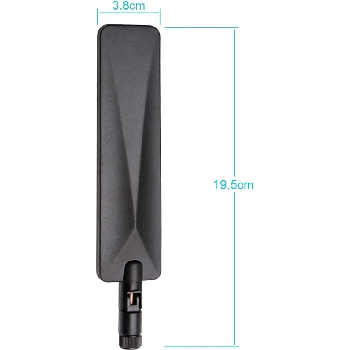 Antena de Cámara de Trail Bingfu 4G LTE 9dBi RP-SMA Macho - Paquete de 4