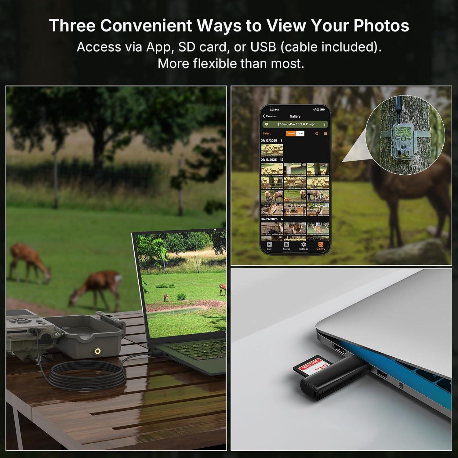 Cámara de sendero Meidase S950P 48MP 4G LTE visión nocturna