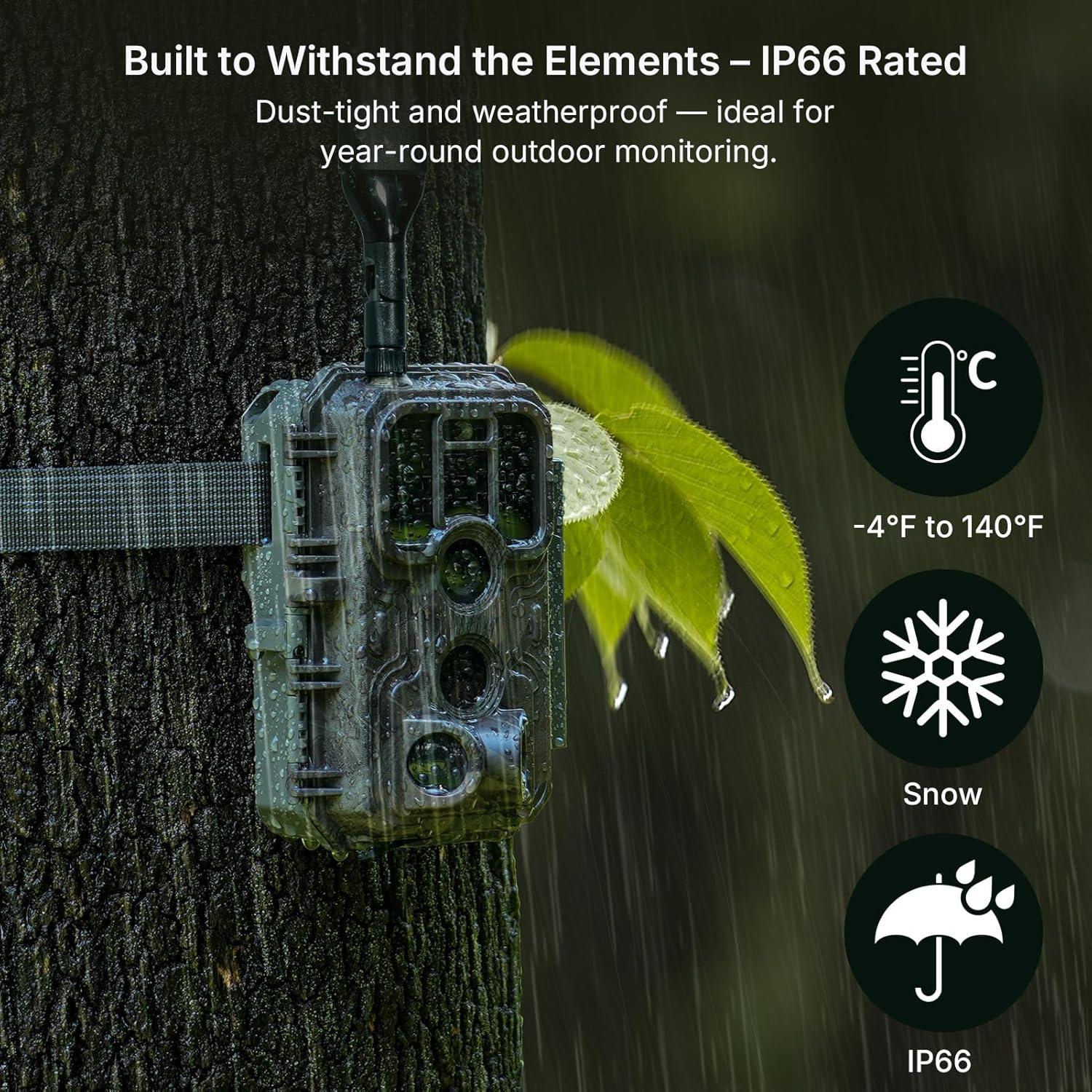 Cámara de sendero Meidase S950P 48MP 4G LTE visión nocturna