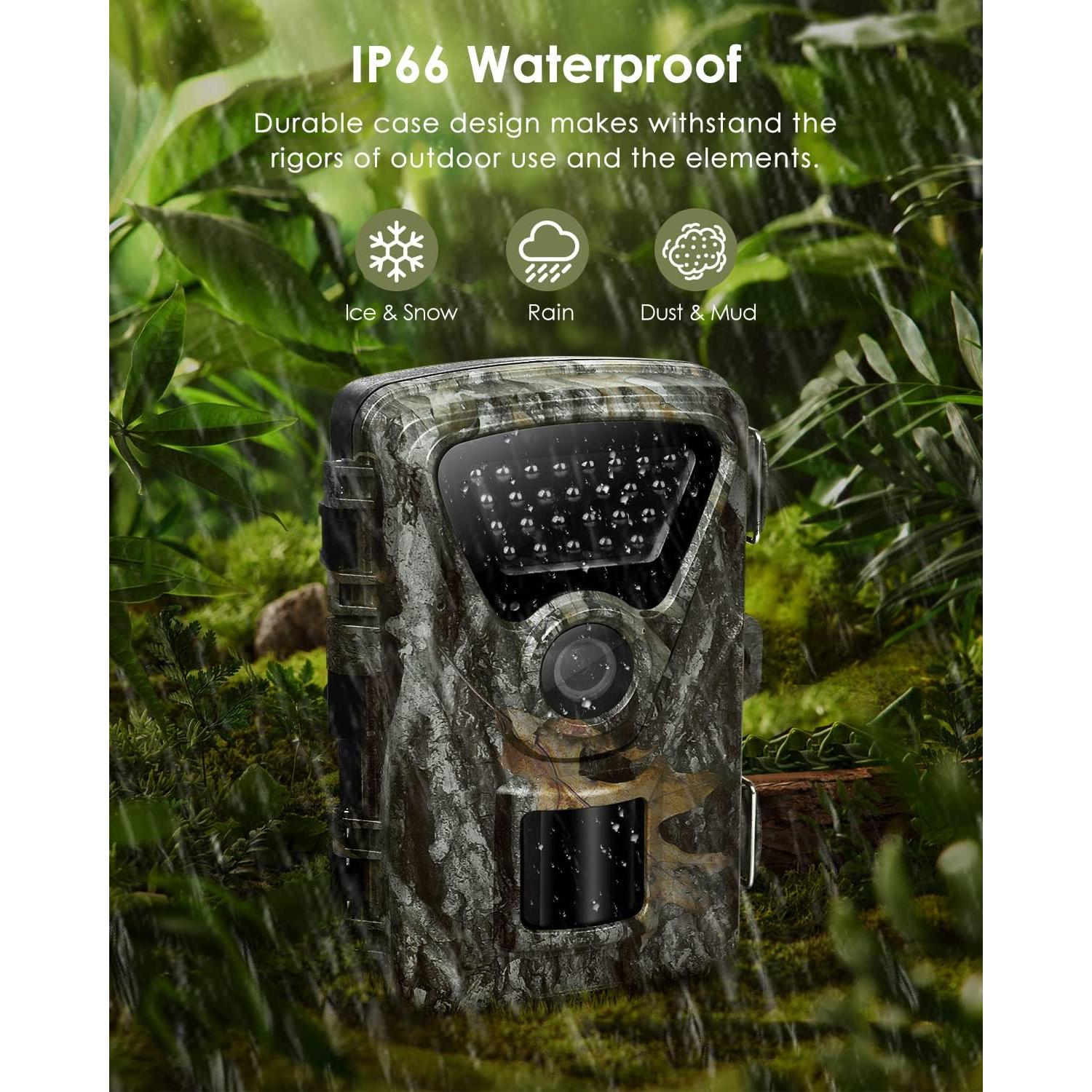 Cámara de sendero MAXDONE PH820 - 28MP, 1080p, visión nocturna