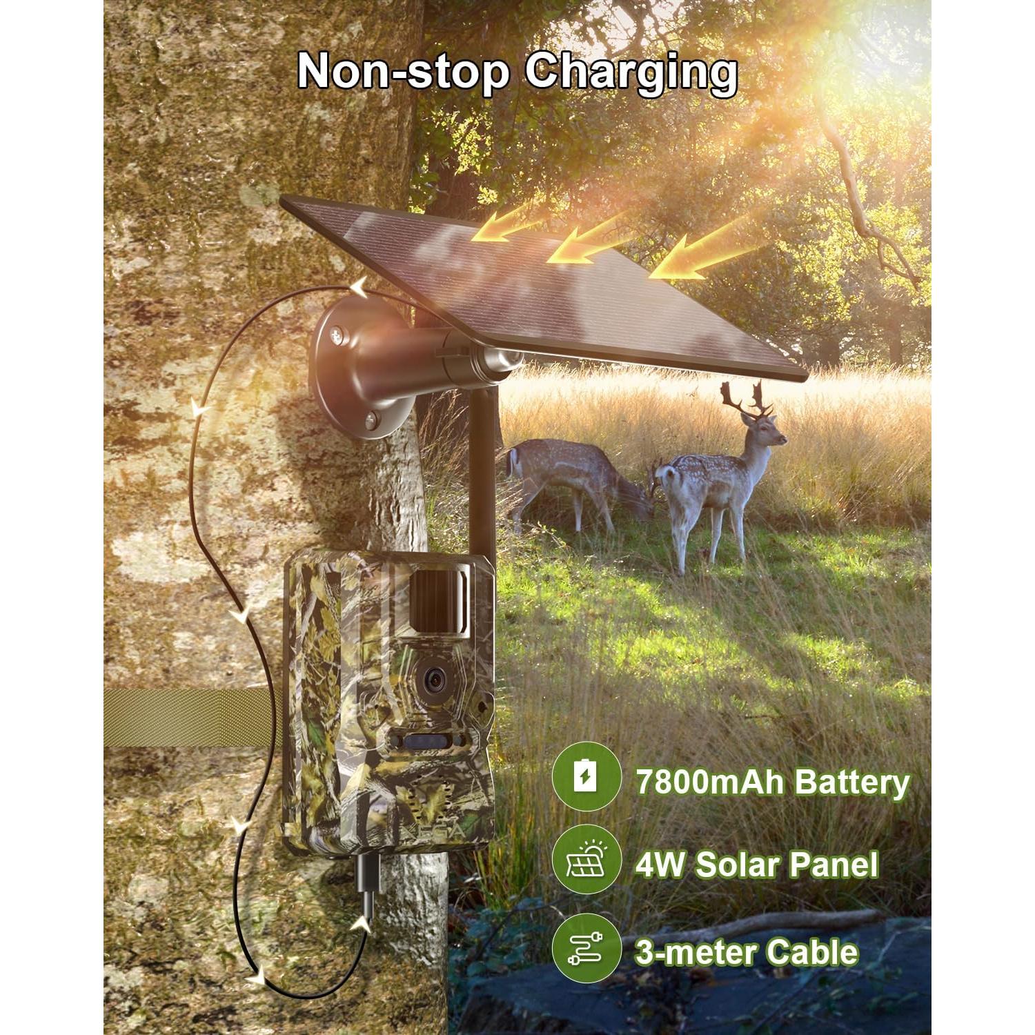 Cámara de Trail Solar 4G Xega XG-11-AU con GPS 2K