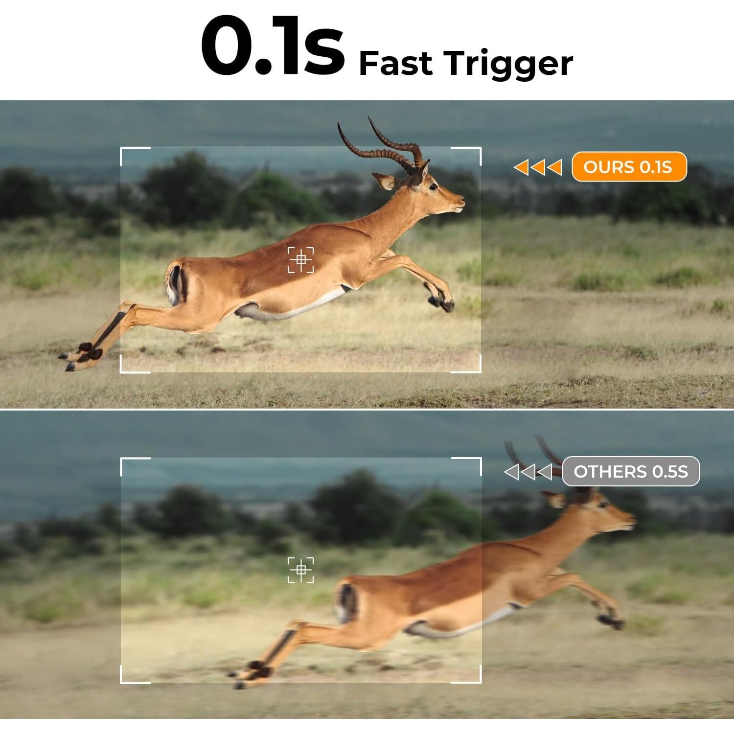 Cámara de Sendero K&F Concept 4K 48MP con Visión Nocturna