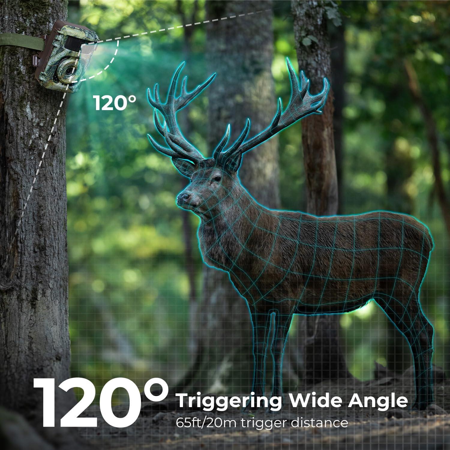 Cámara de Sendero K&F Concept 4K 48MP con Visión Nocturna