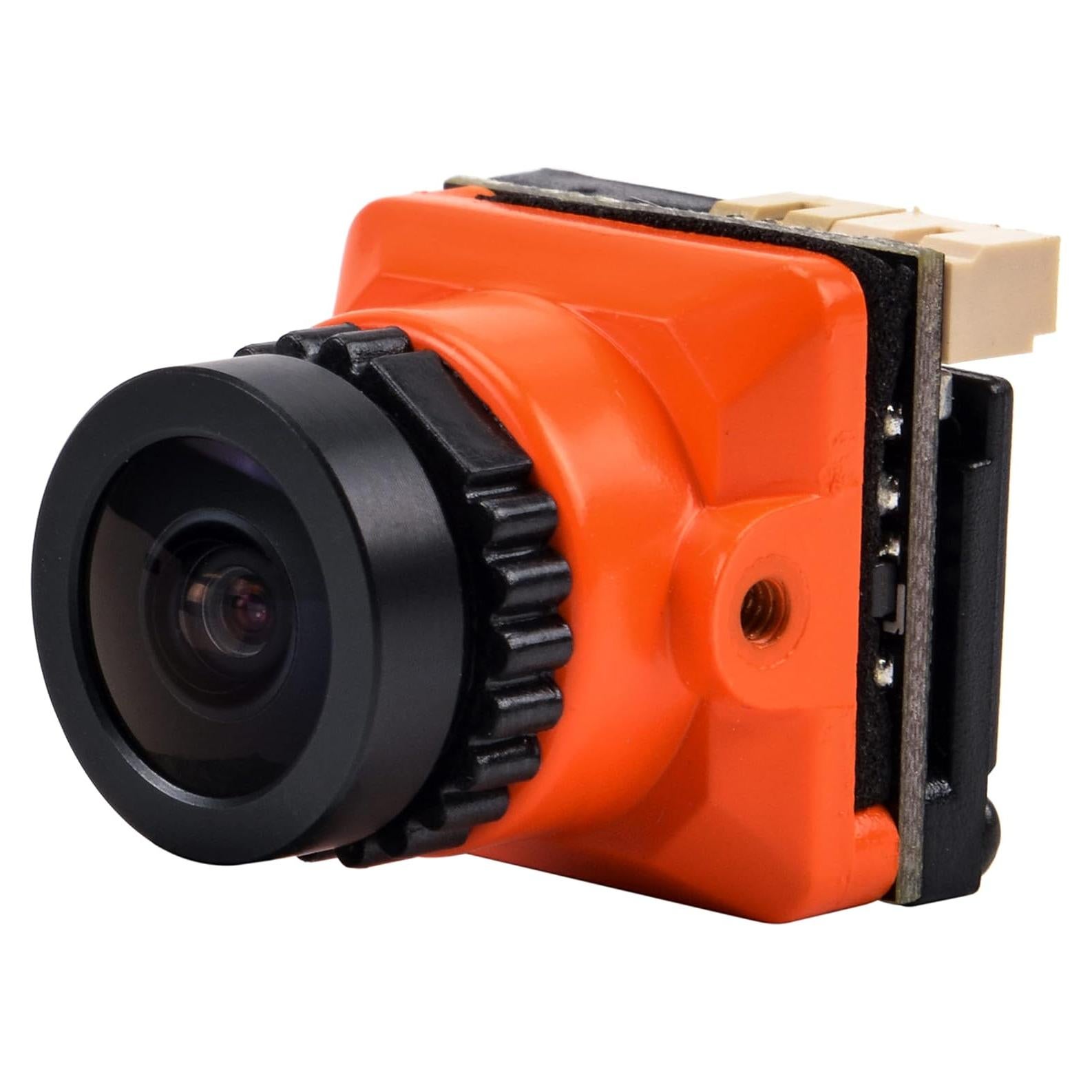 Cámara FPV Readytosky 1500TVL 2.1mm CMOS OSD Ajustable Naranja