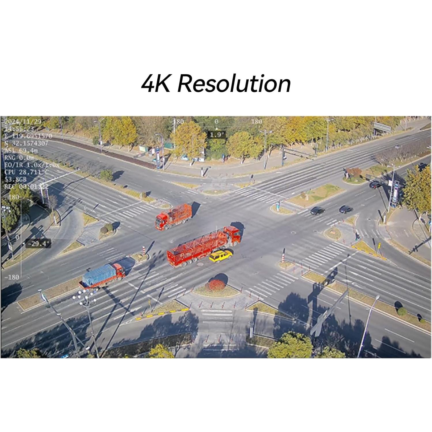 Cámara de Visión Nocturna 4K RunCam Z-1Mini con Gimbal 3 Ejes