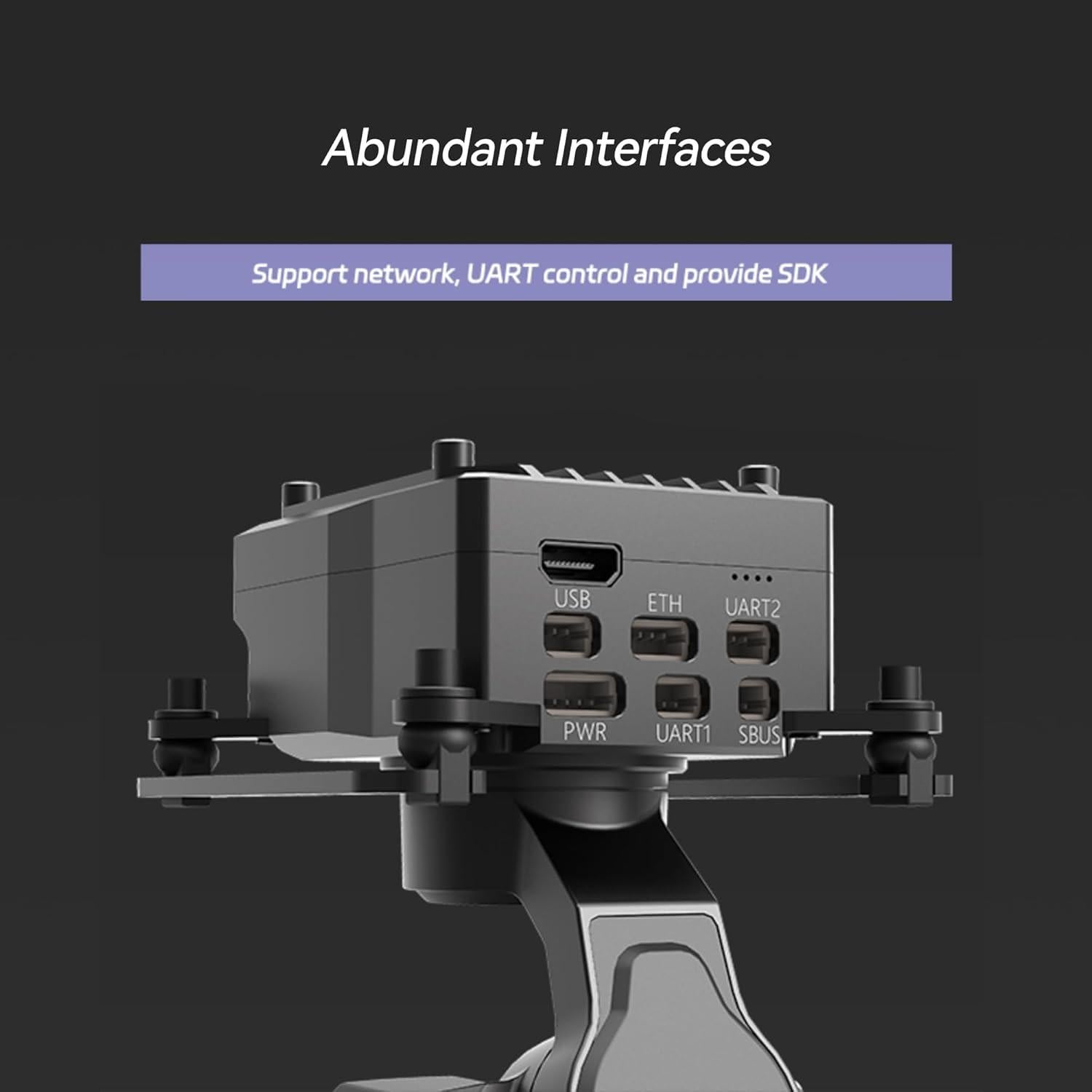 Cámara de Visión Nocturna 4K RunCam Z-1Mini con Gimbal 3 Ejes