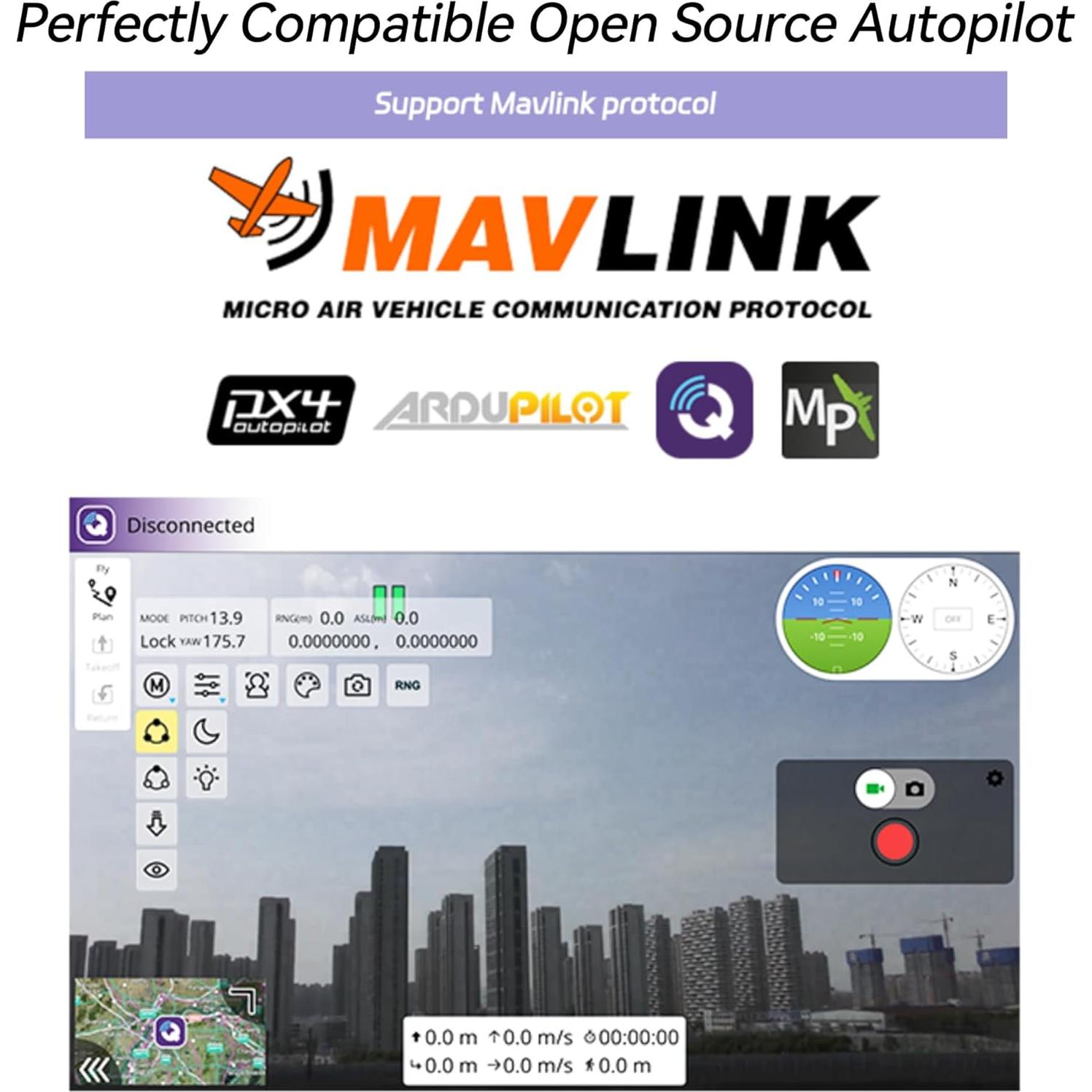 Cámara de Visión Nocturna 4K RunCam Z-1Mini con Gimbal 3 Ejes