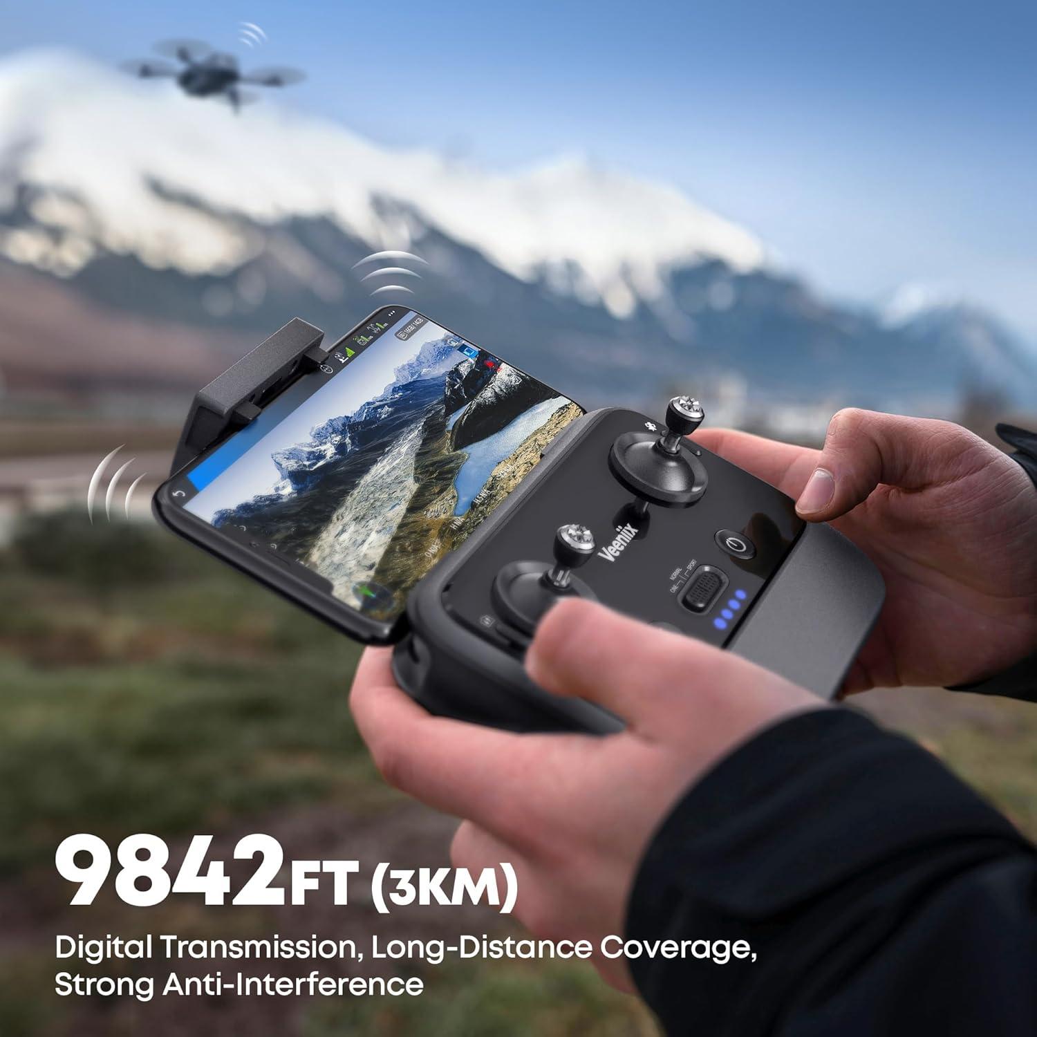 Dron Veeniix V11MINI SE 4K UHD, 235g, 70 min vuelo, GPS