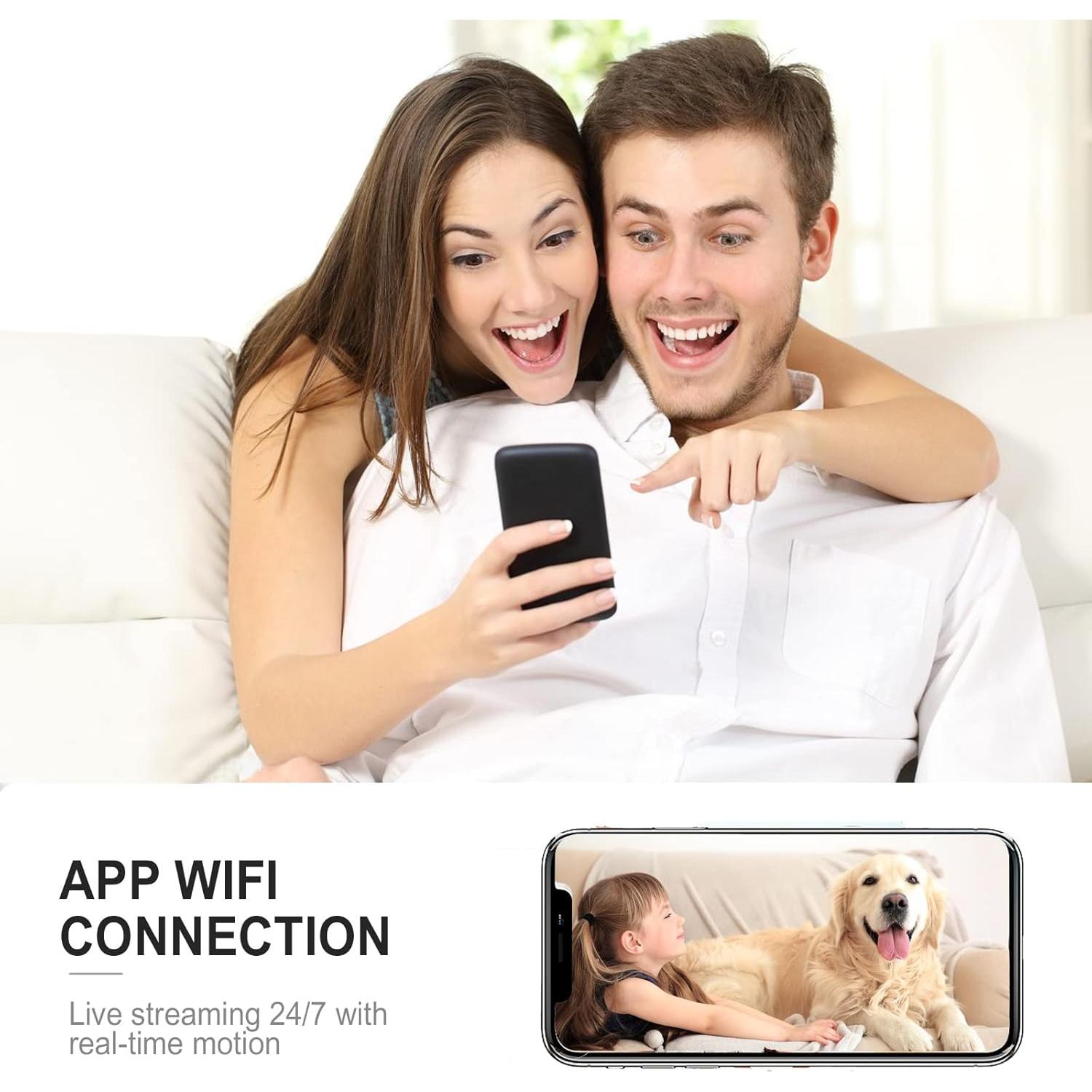 Cámara Espía Oculta Javiscam 2025 Mini 4K HD con Visión Nocturna