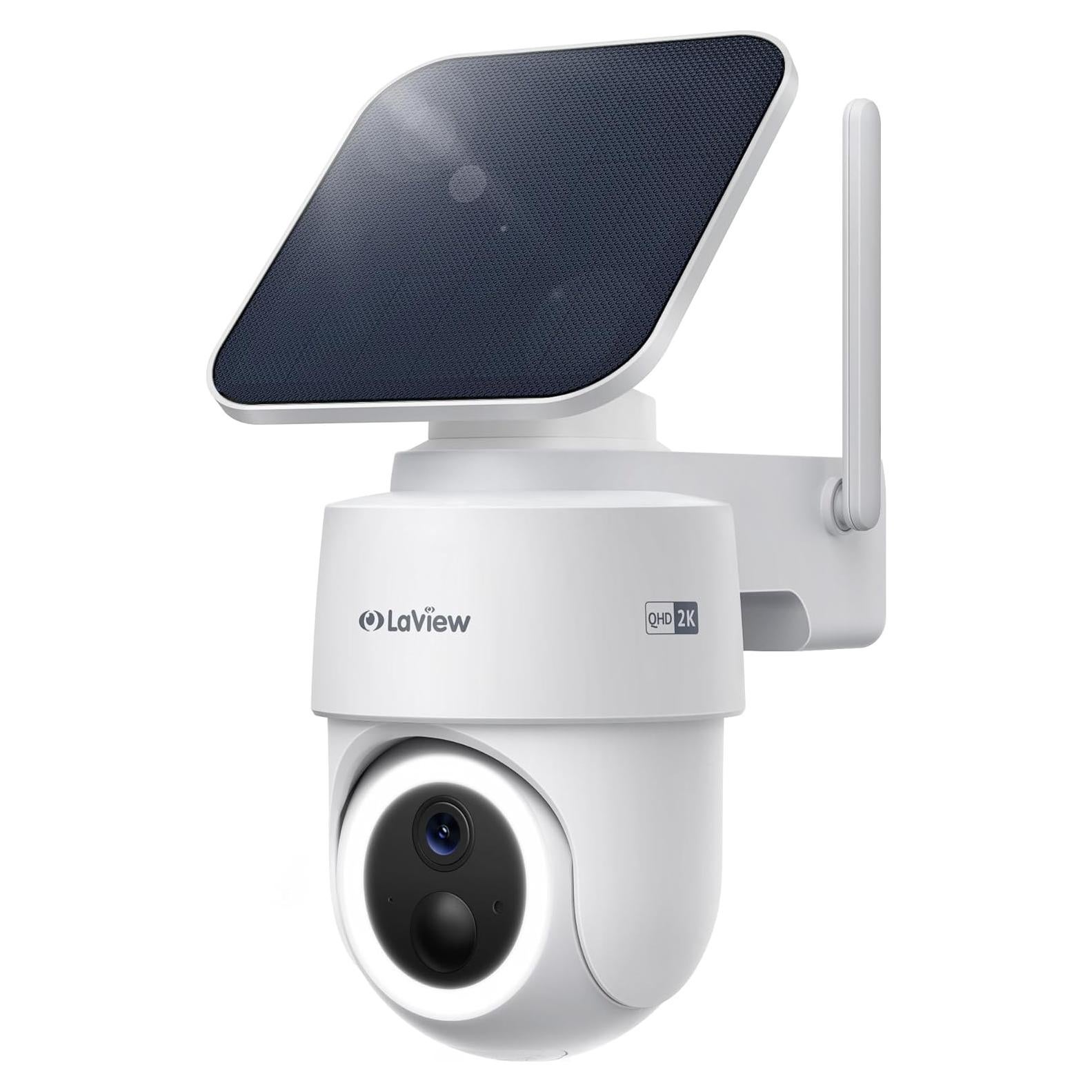 Cámara de Seguridad Solar Inalámbrica LaView 2K 3MP IP65