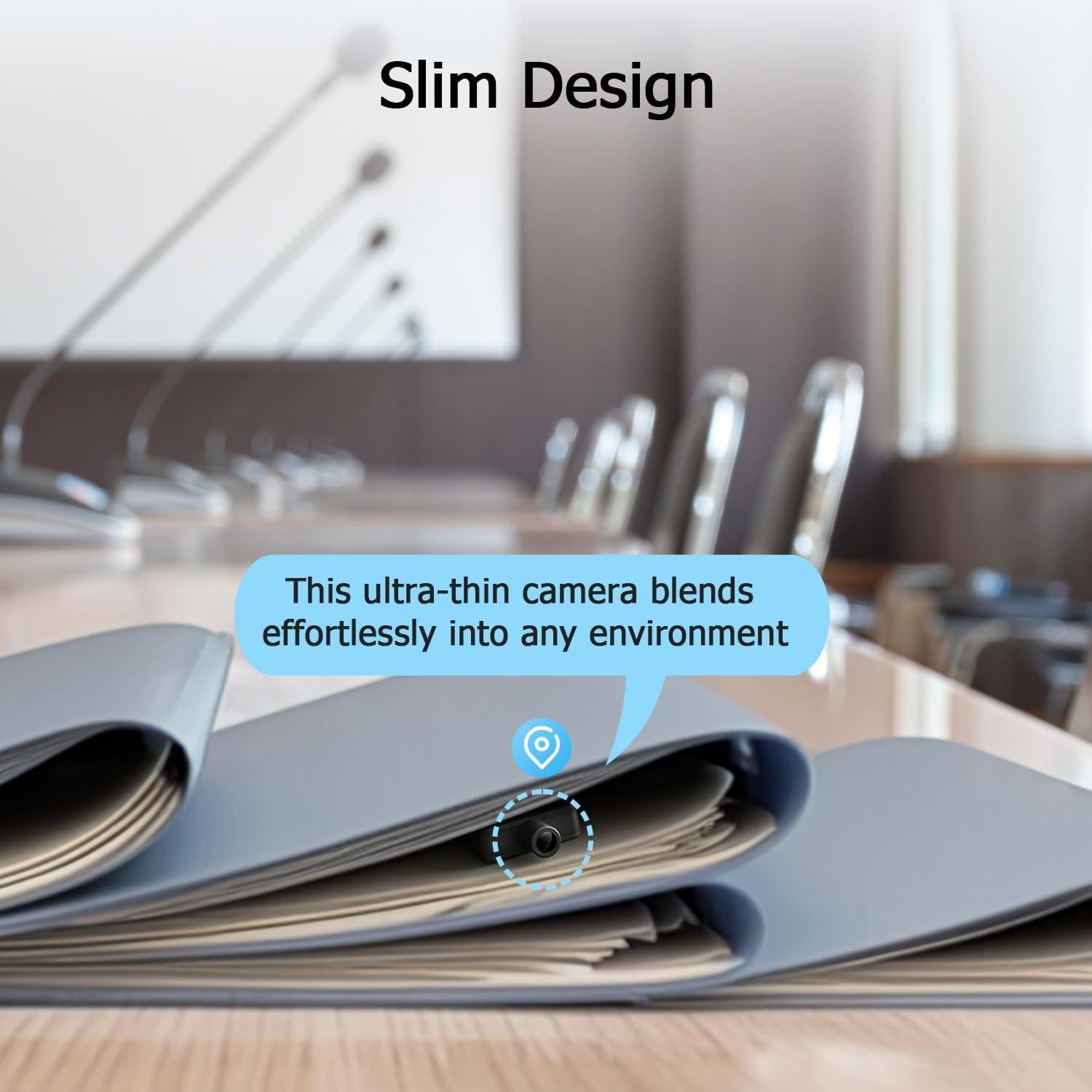 Cámara Mini Inalámbrica Stenrital LN02 HD 4K, Visión Nocturna