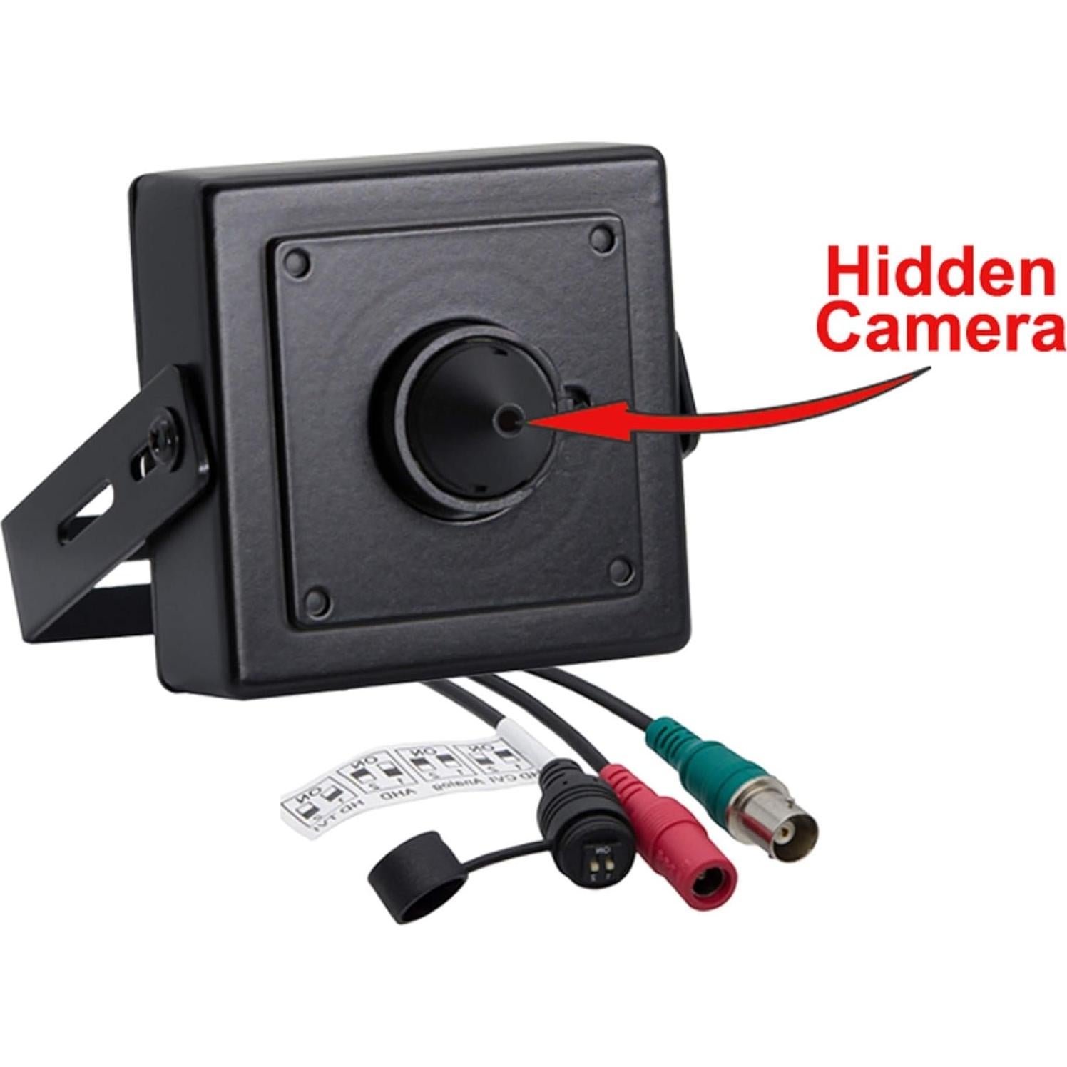 Cámara Oculta Mini Evertech AHD 1080p Lente Pinhole Interior